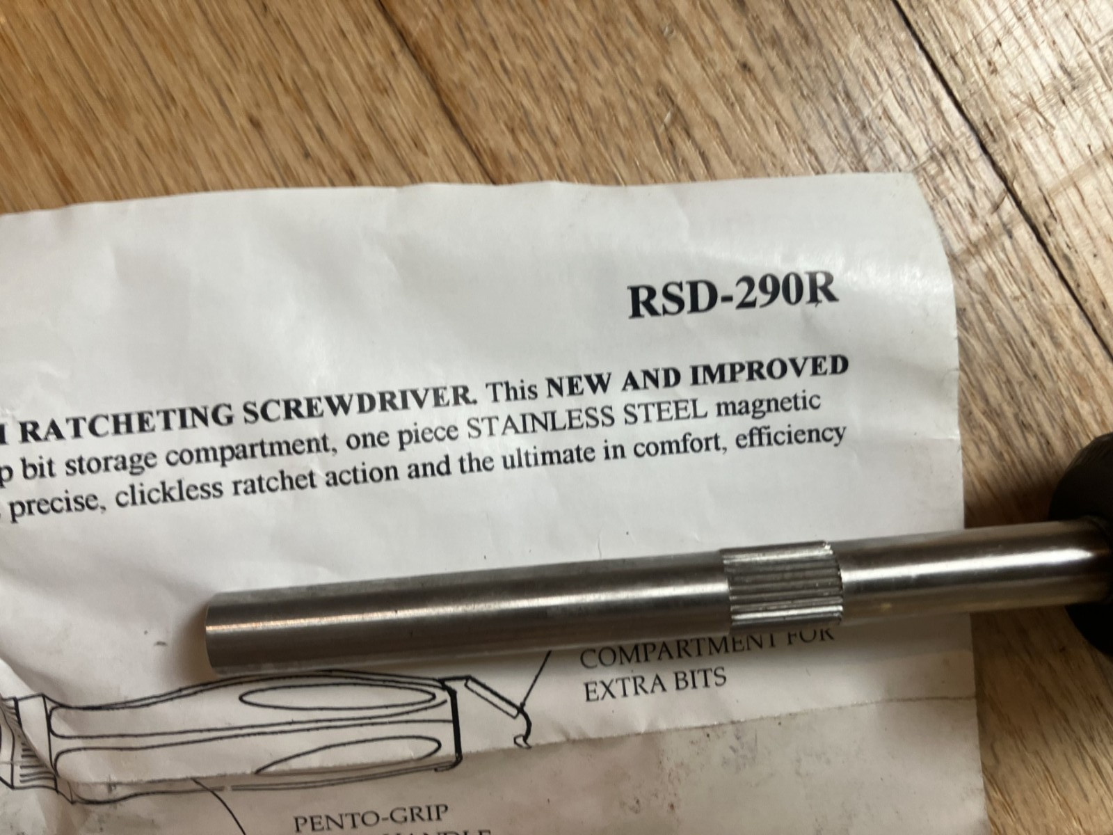 Mac Tools Ratcheting Screwdriver RSD-290R (Barely Used)