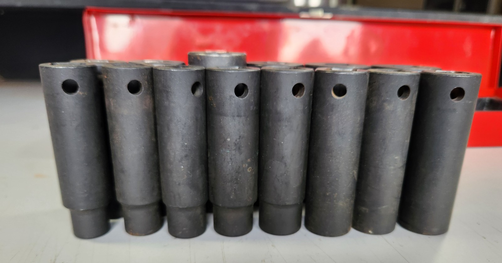 Ingersoll Rand Impact Socket Set Deep 6 Point 1/2″ Drive Metric 10mm thru 27mm