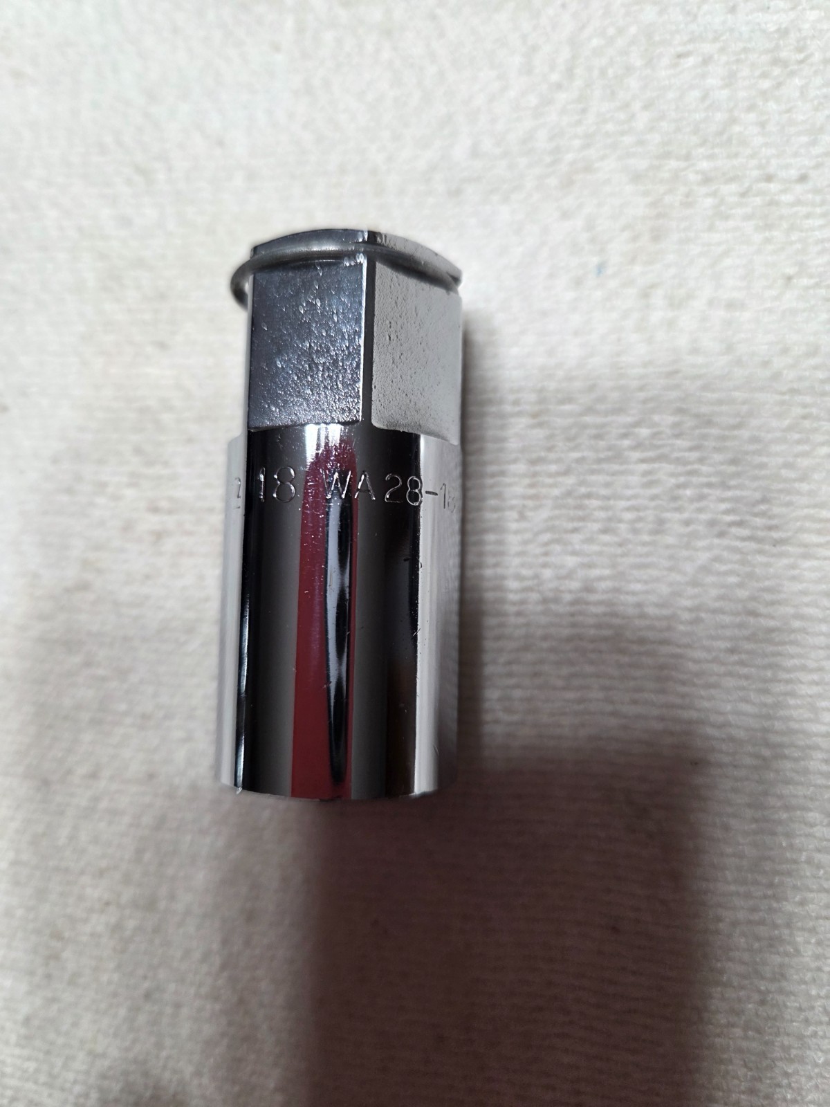 New Snap-On Tools USA WA28-18MA 18mm Metric Pass Thru Socket – 12 Point