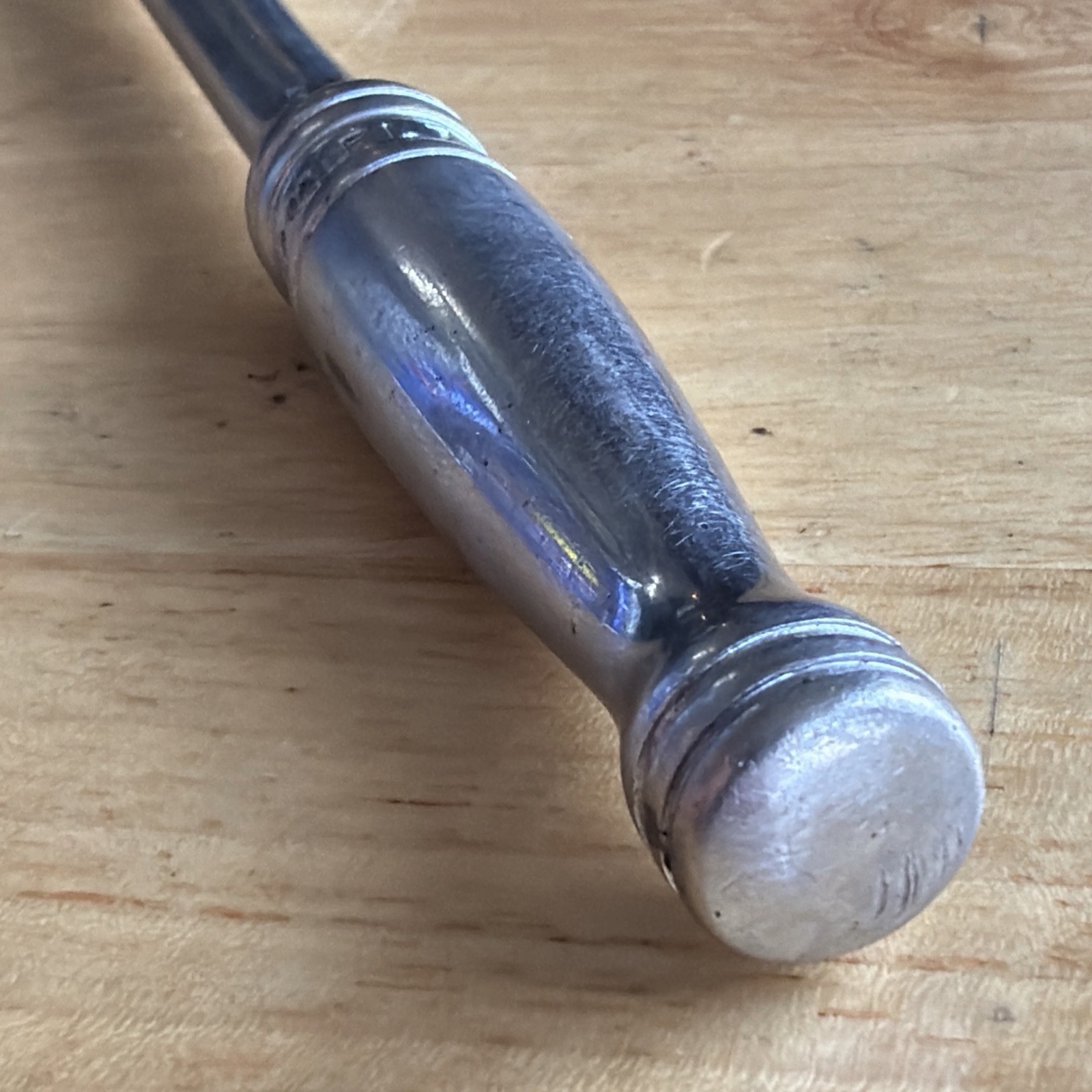 Snap On Tools 10″ Long Ratchet 3/8″ Drive Long Handle FL710B Vtg Made in USA