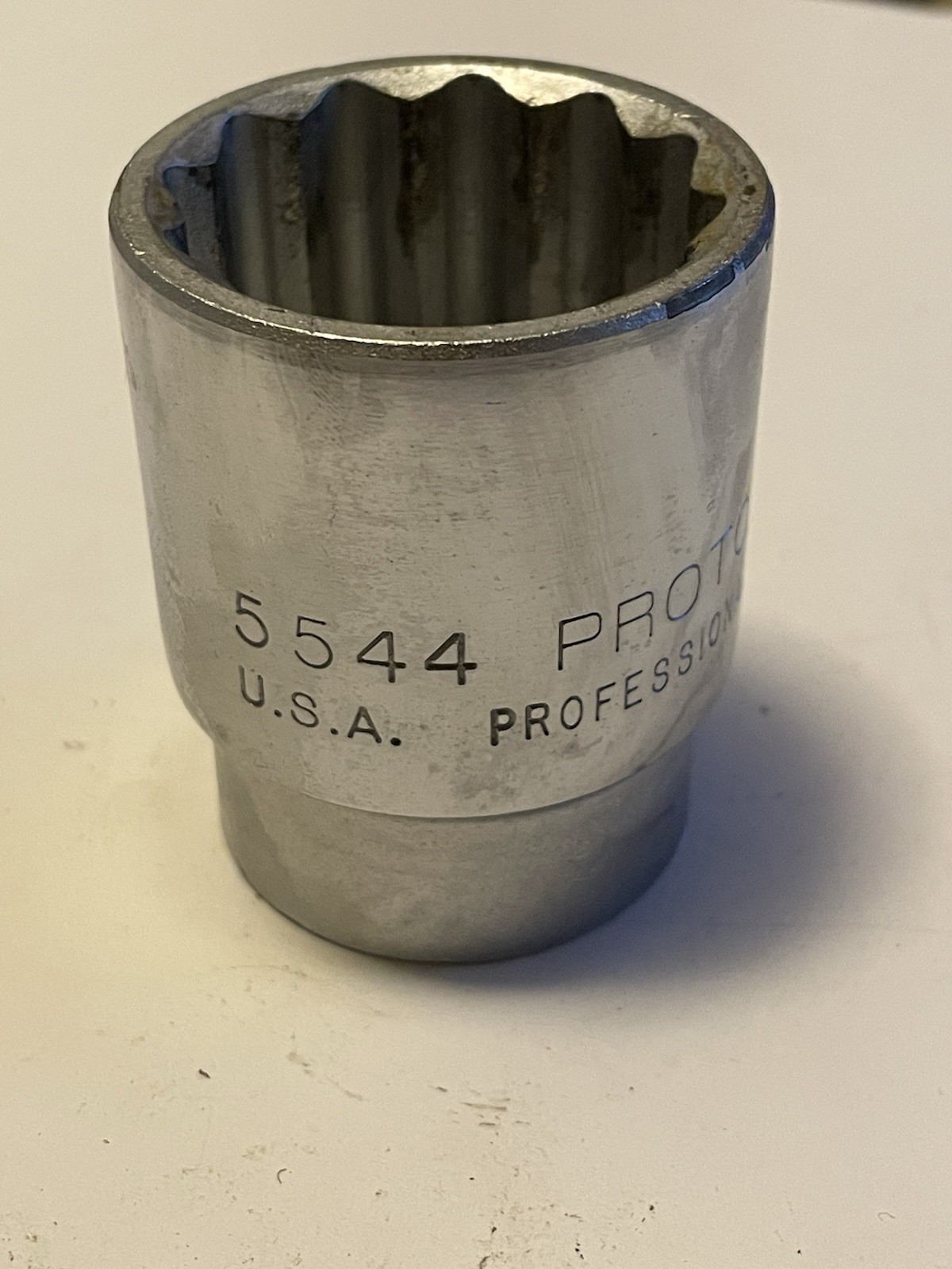 2x PROTO 3/4” Drive 12 Point Chrome Socket 5546 1-7/16″ & 5544 1-3/8” Sockets