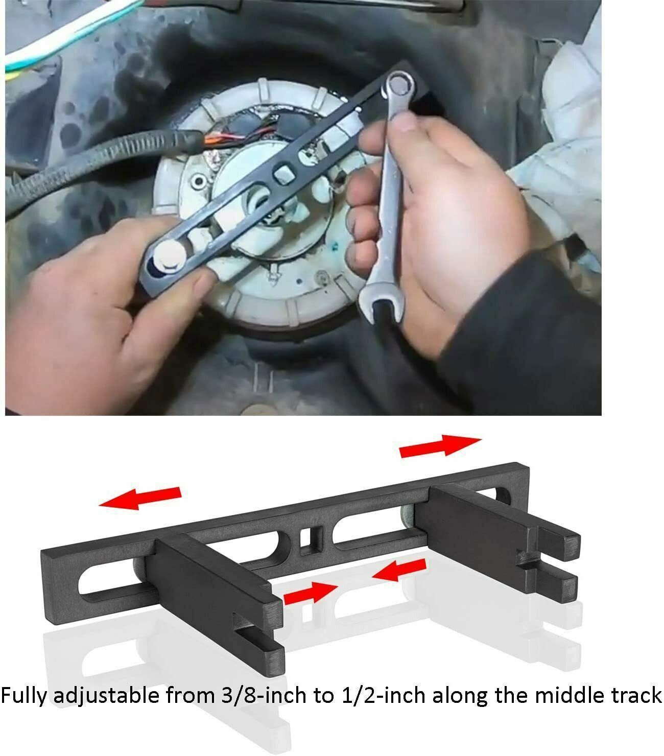 6599 Universal Fuel Tank Lock Ring Tool and Adjustable Fuel Pump Module Spanner
