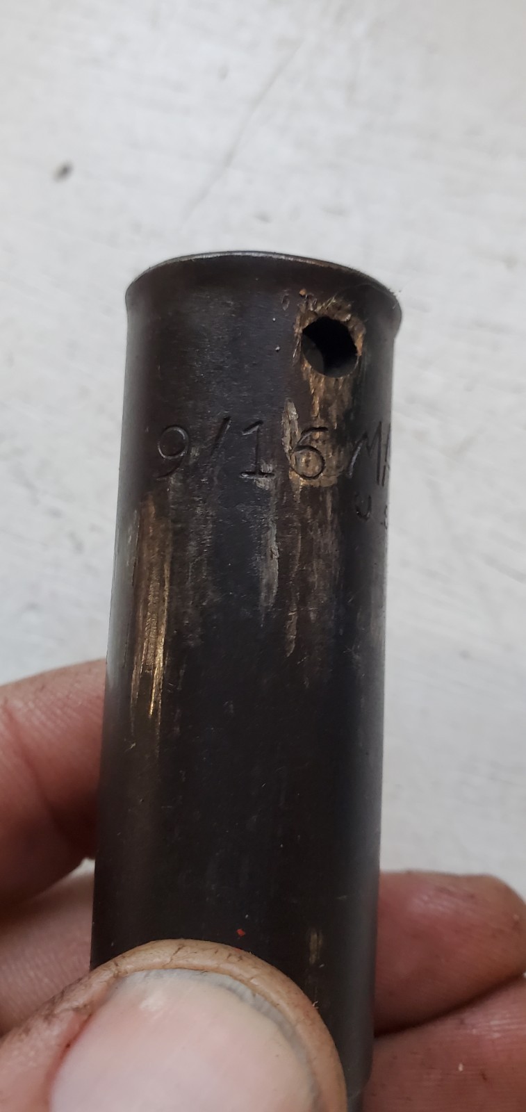 MAC TOOLS 1/2 SAE 6 Point DEEP Impact Socket Set Partial with Tray VT 10