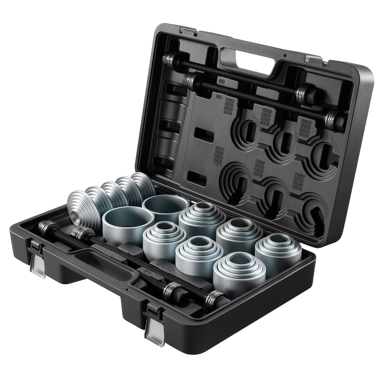VEVOR Pull and Press Sleeve Kit Bush Bearing Removal Insertion Tool Set 36 PCS