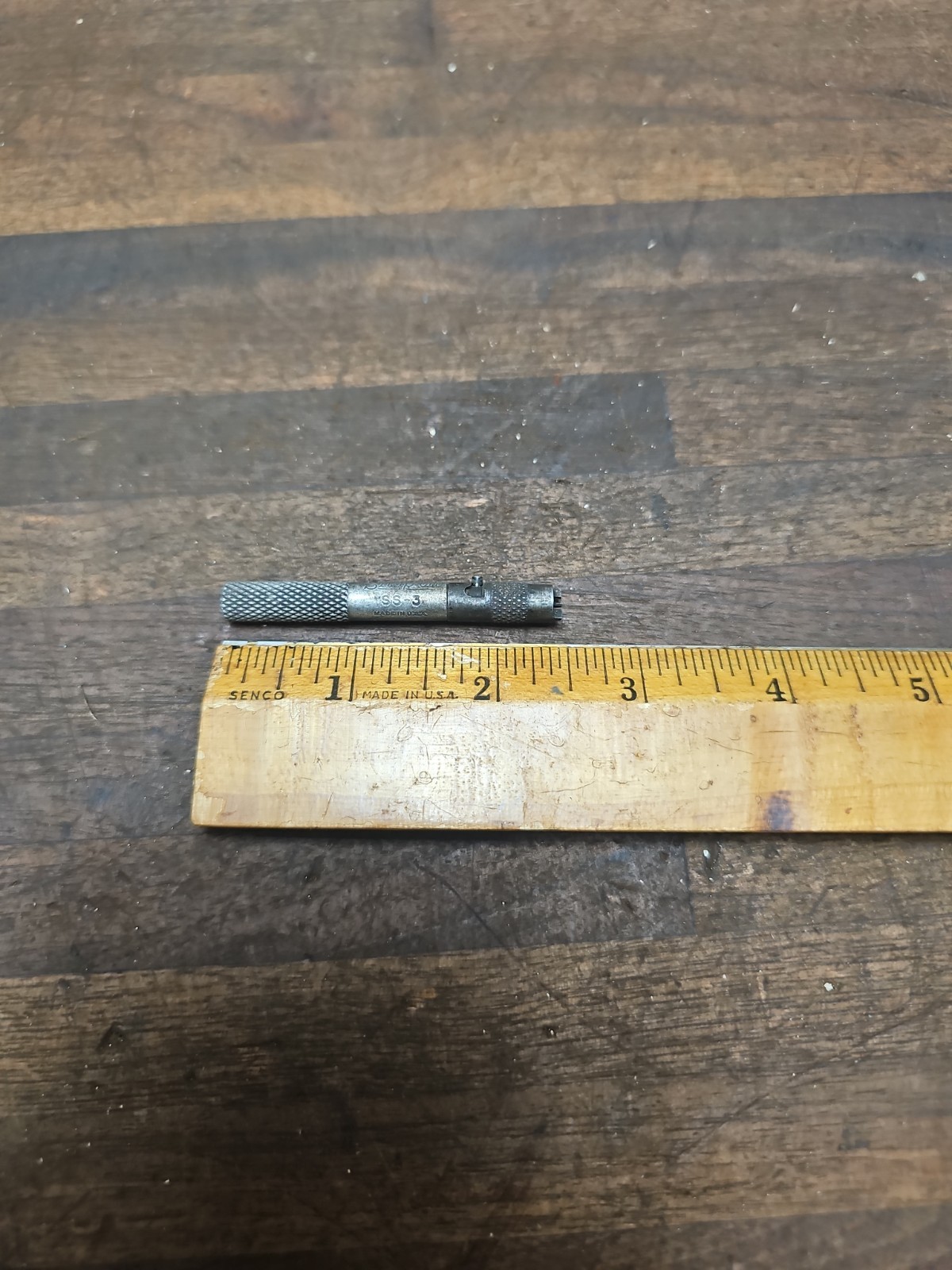 A85- SNAP-ON Tools Vintage SS-3 Screw Starter Screwdriver for Slotted Screws