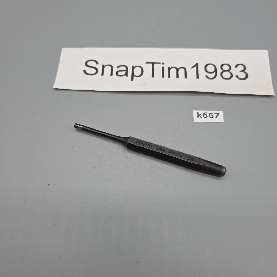 Snap-On Tools PPC105A 5″ Pin Punch, 5/32″ point USA
