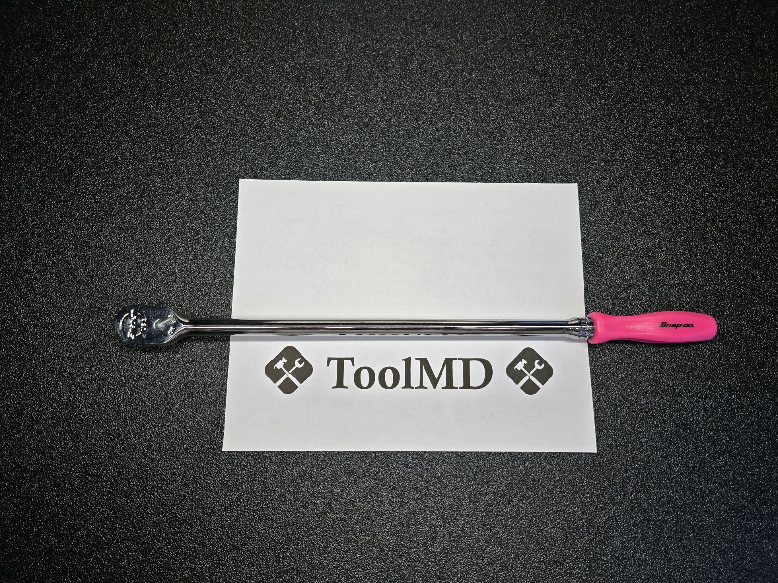 Snap-on Tools NEW HOT PINK 3/8″ Drive Hard Extra-Long Fixed Head Ratchet FHLLD80