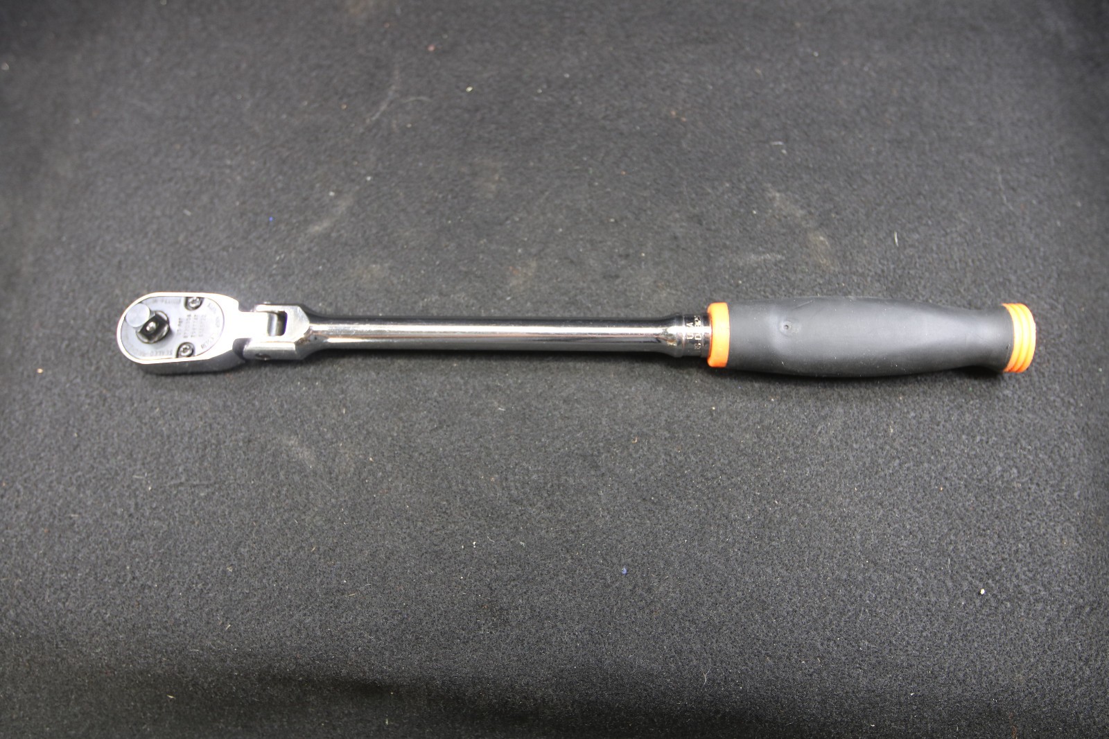 Snap On Tools FHLF80A 3/8″ Drive Dual 80 Long Orange Handle Flex Head Ratchet