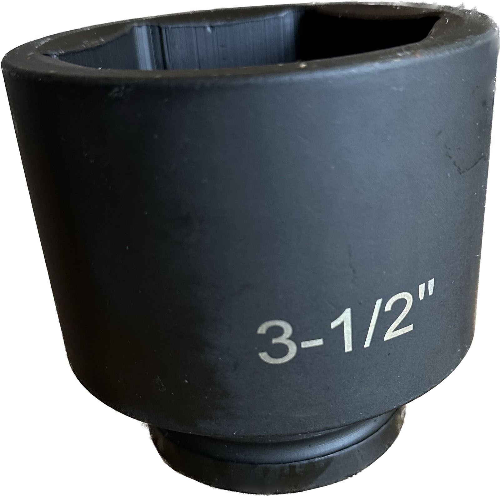 Jumbo 3-1/2″ SAE 1″ Dr. Deep Impact Socket 6 Pts Cr-MO for Truck Lug Nut