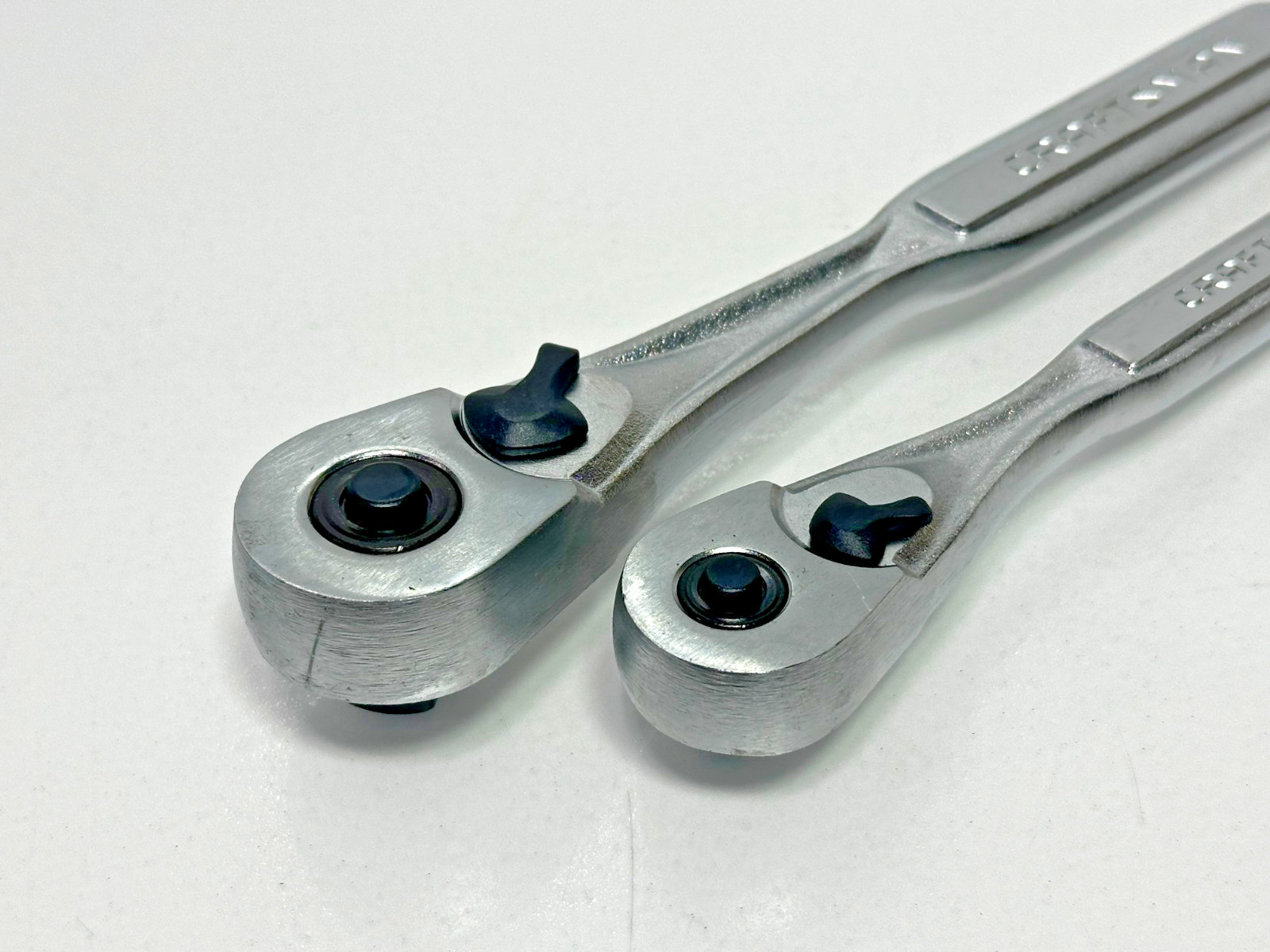 Craftsman USA (NOS) 2pc 1/4” & 3/8” Drive Ratchet Set Pair, VN, 44811 & 44807