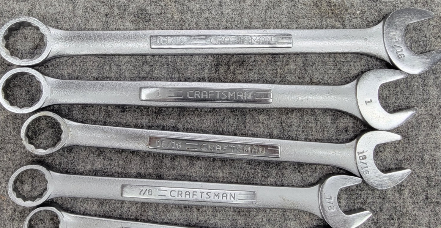 Set Of 14 SAE Craftsman Combination Wrenches 12 And 6 Point New/Other