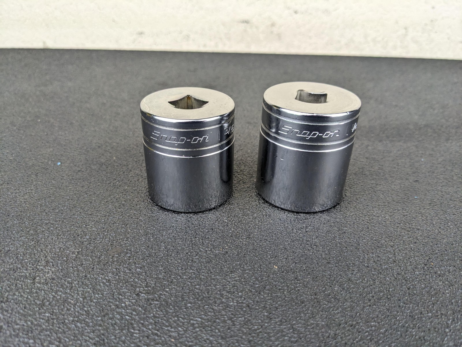 #bo270 Snap-on Tools USA NEW TW381 TW401 1/2″ Drive SAE 6pt Chrome Sockets