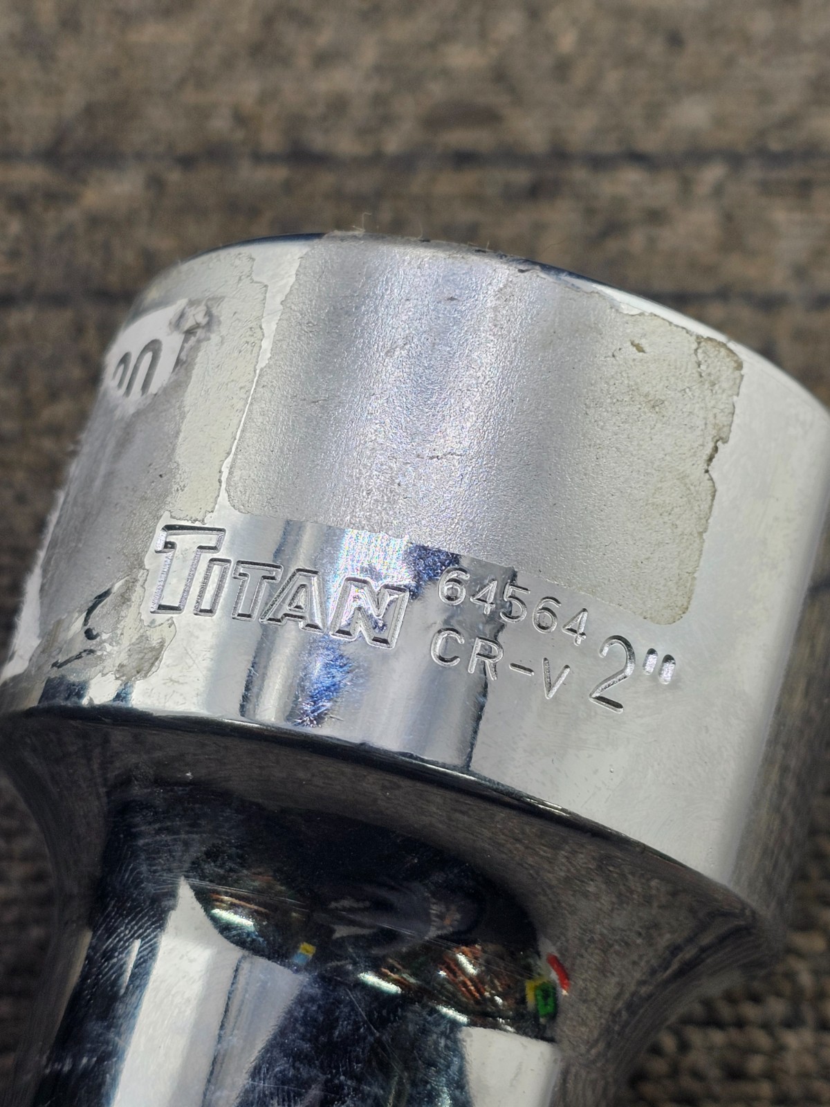 Titan 64564: 3/4-inch Drive x 2-Inch 12-Point SAE Socket Chrome Vanadium Steel
