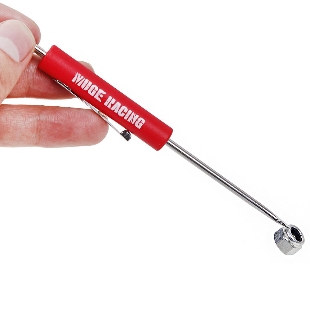 5PCS Mini Pocket Screwdriver Flat Head Tip with Phillips Top Pocket Clip Red