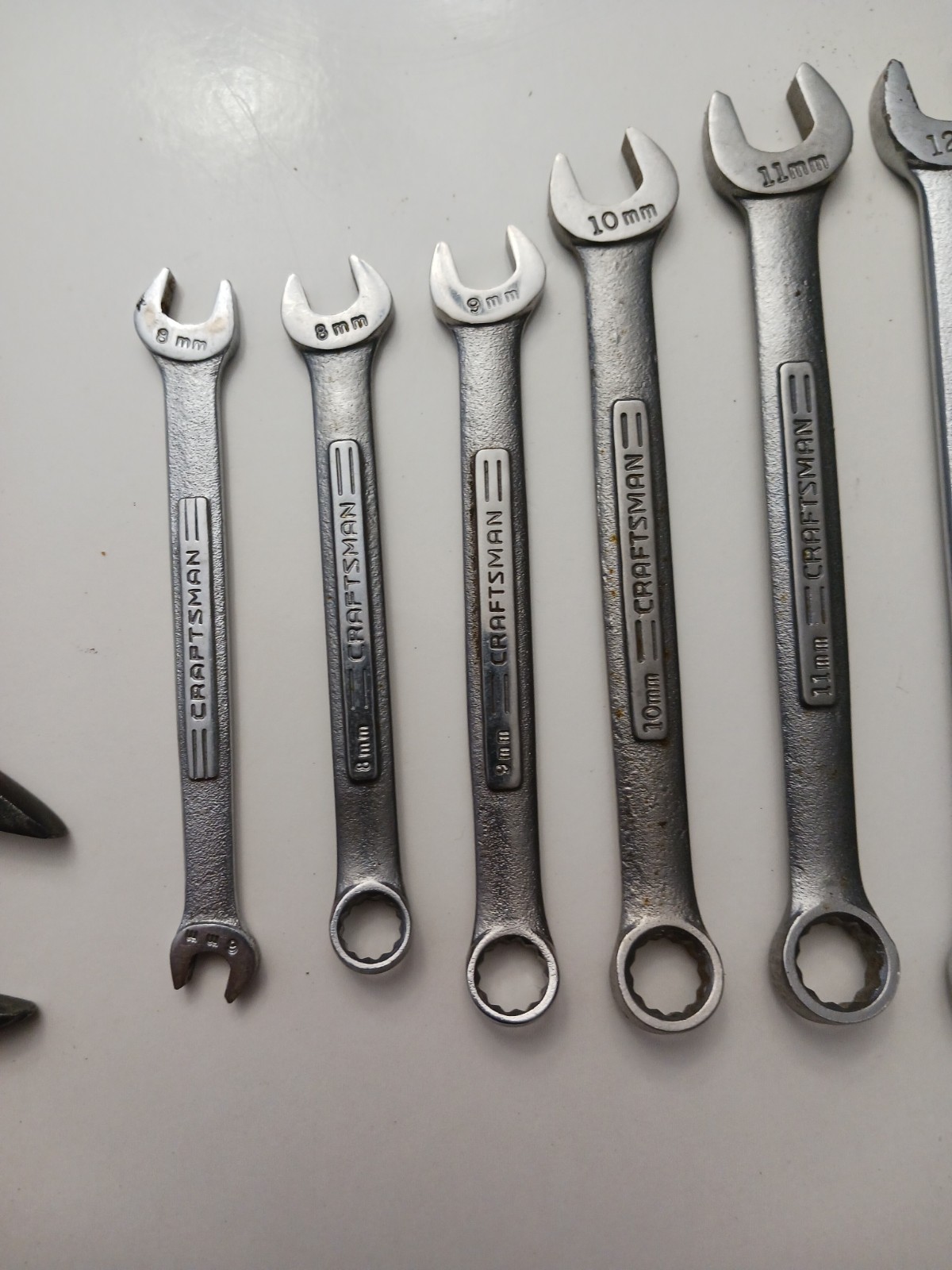 Craftsman Wrenches Sae,Metric Various Sizes Lot Of 37