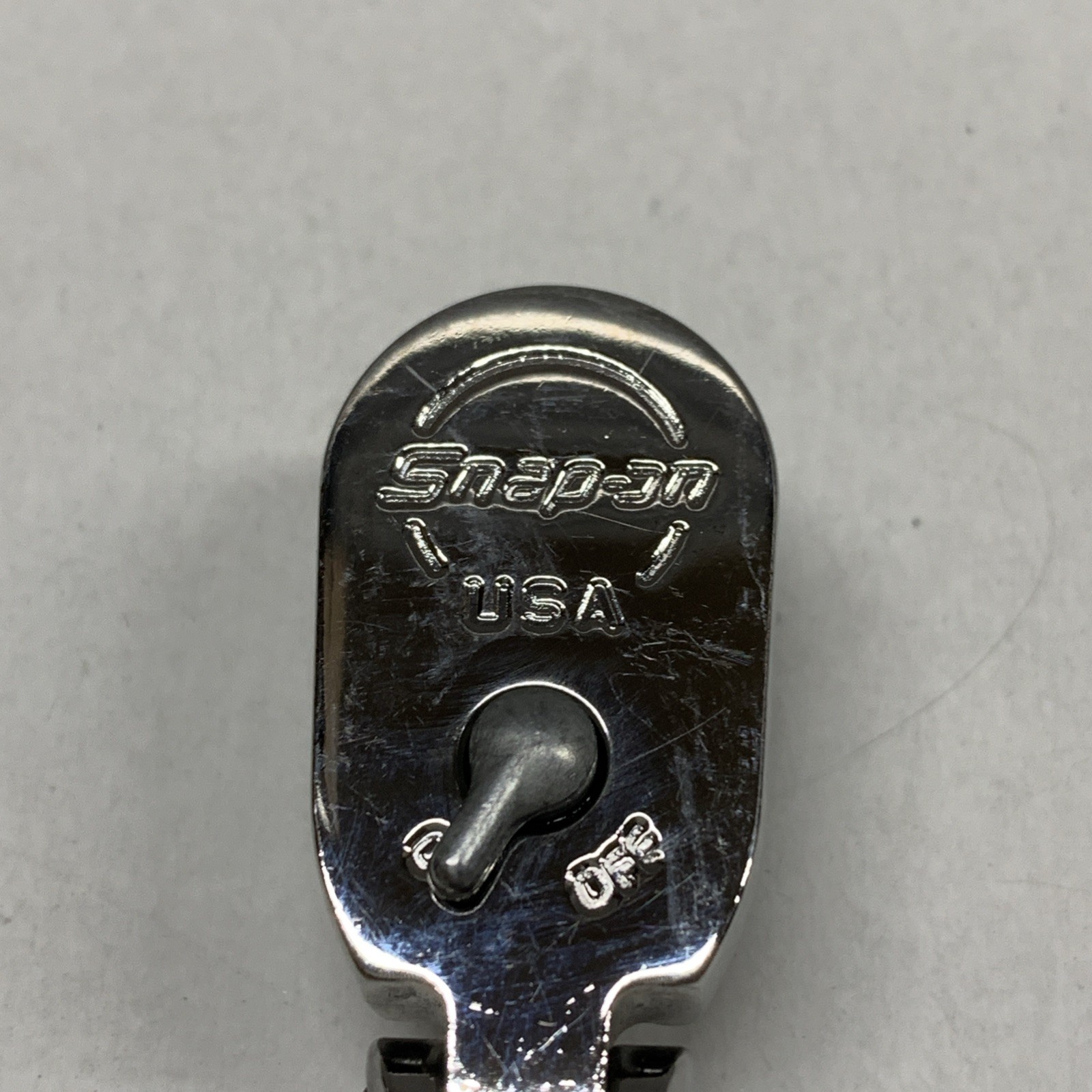 Snap On Tools USA TX72 1/4″Dr Standard Handle LOCKING Flex Head Ratchet NEW