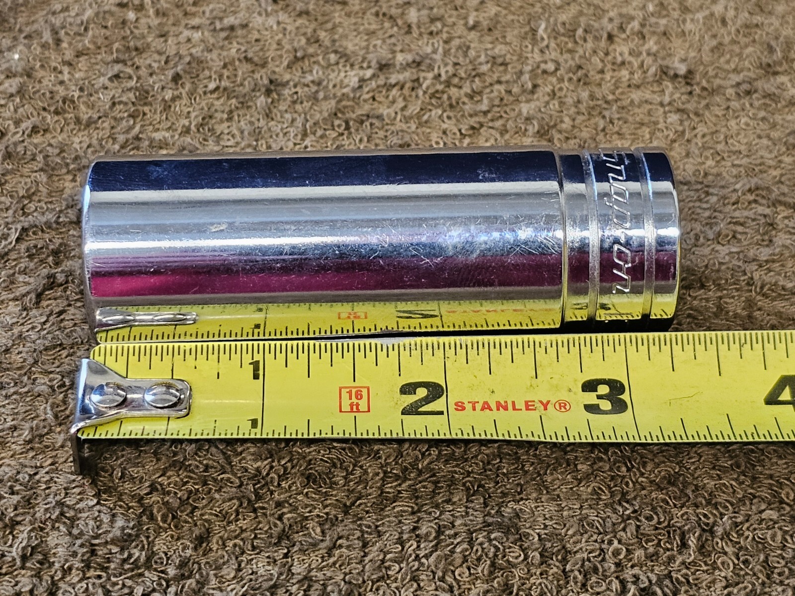 Snap On S261 13/16″ Socket 1/2″ Drive 12 Point SAE USA Deep Well Spark Plug