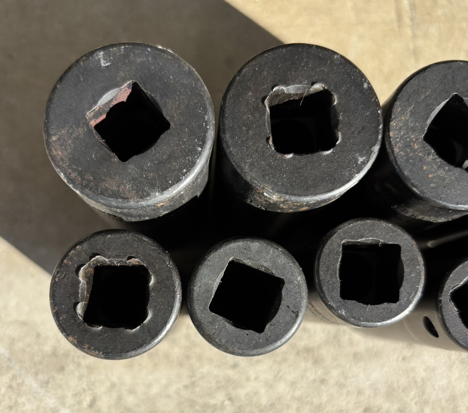 SNAP ON 1/2″ Drive Deep Impact Socket Set 9 pc SIM160-SIM320 model 1/2″-1″ 6 Pt