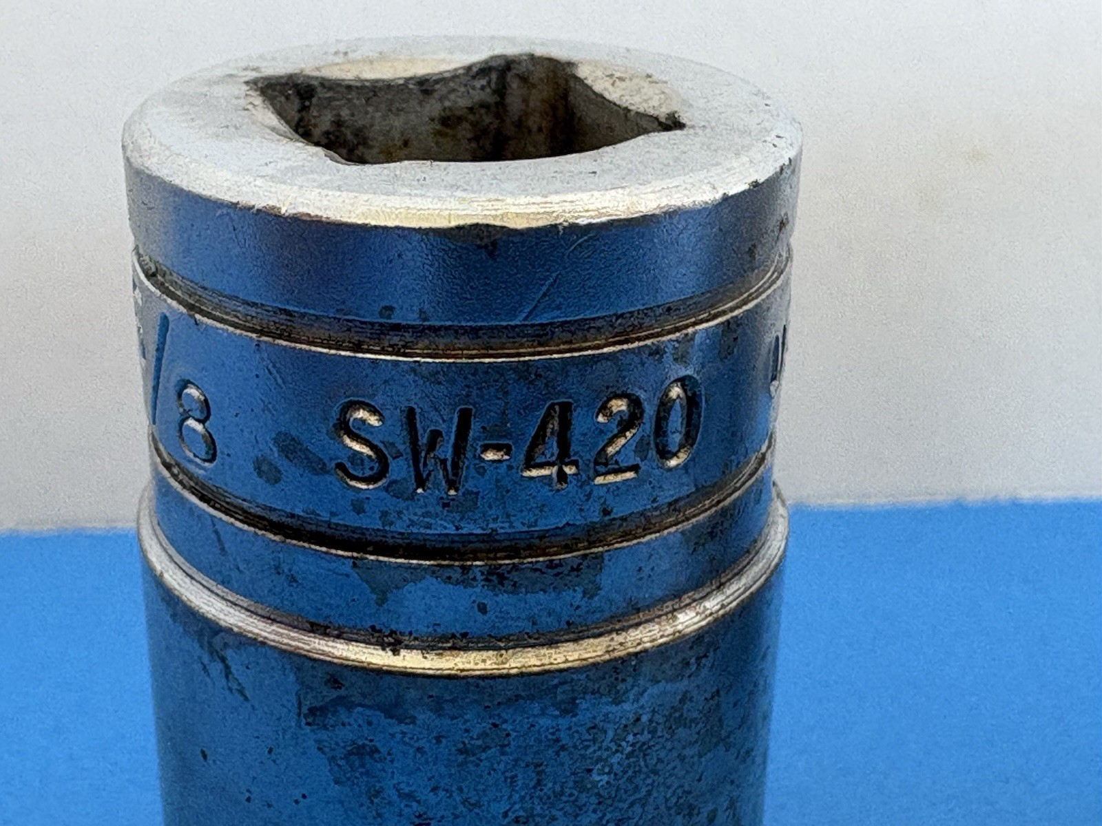 2x Snap-on Tools SW420 SW426 SAE 1/2″ Drive 8-Point Double Square Socket