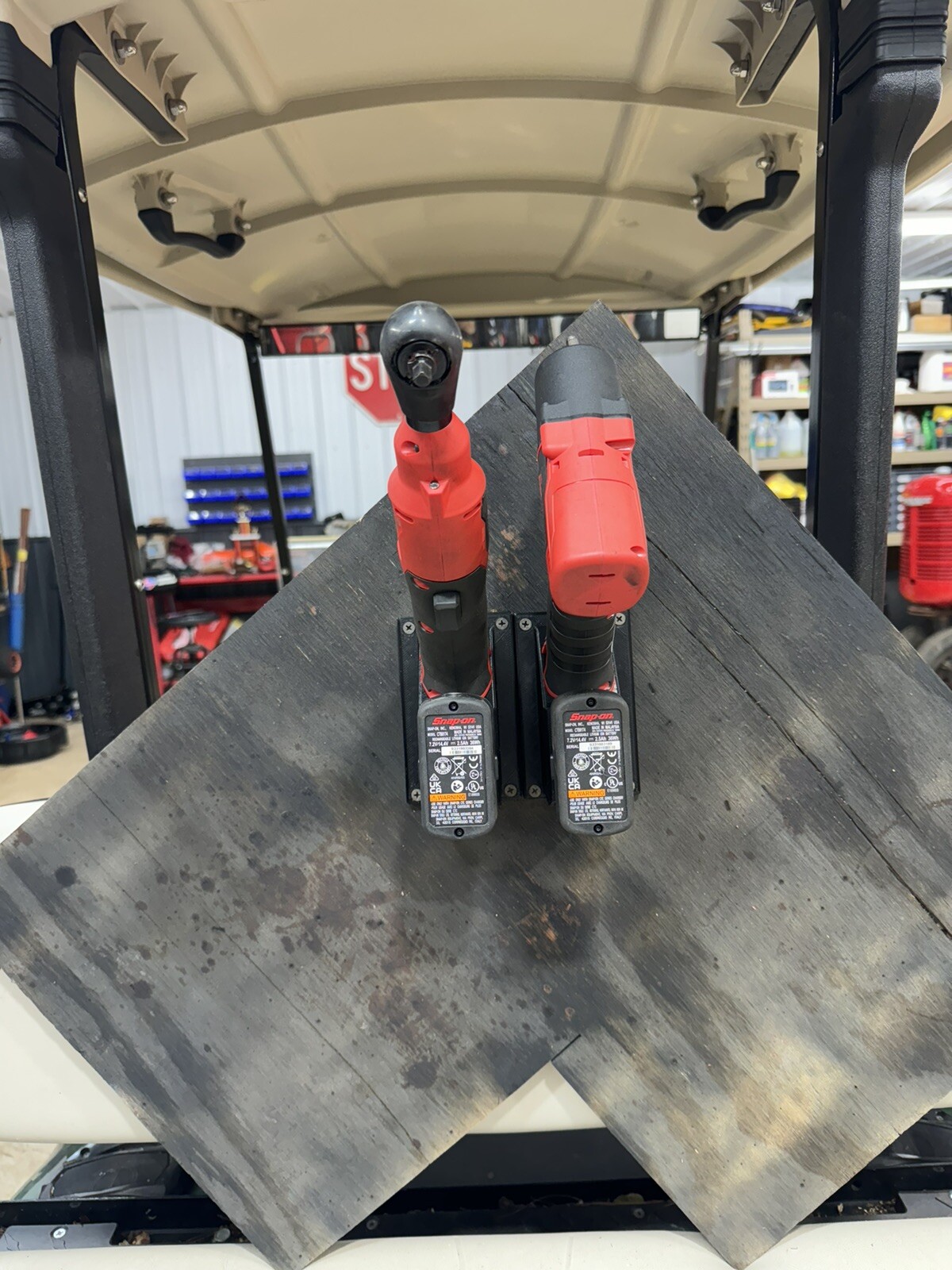 Snap On 14.4 Tool / Battery Holder Wall Mount 3d Printed
