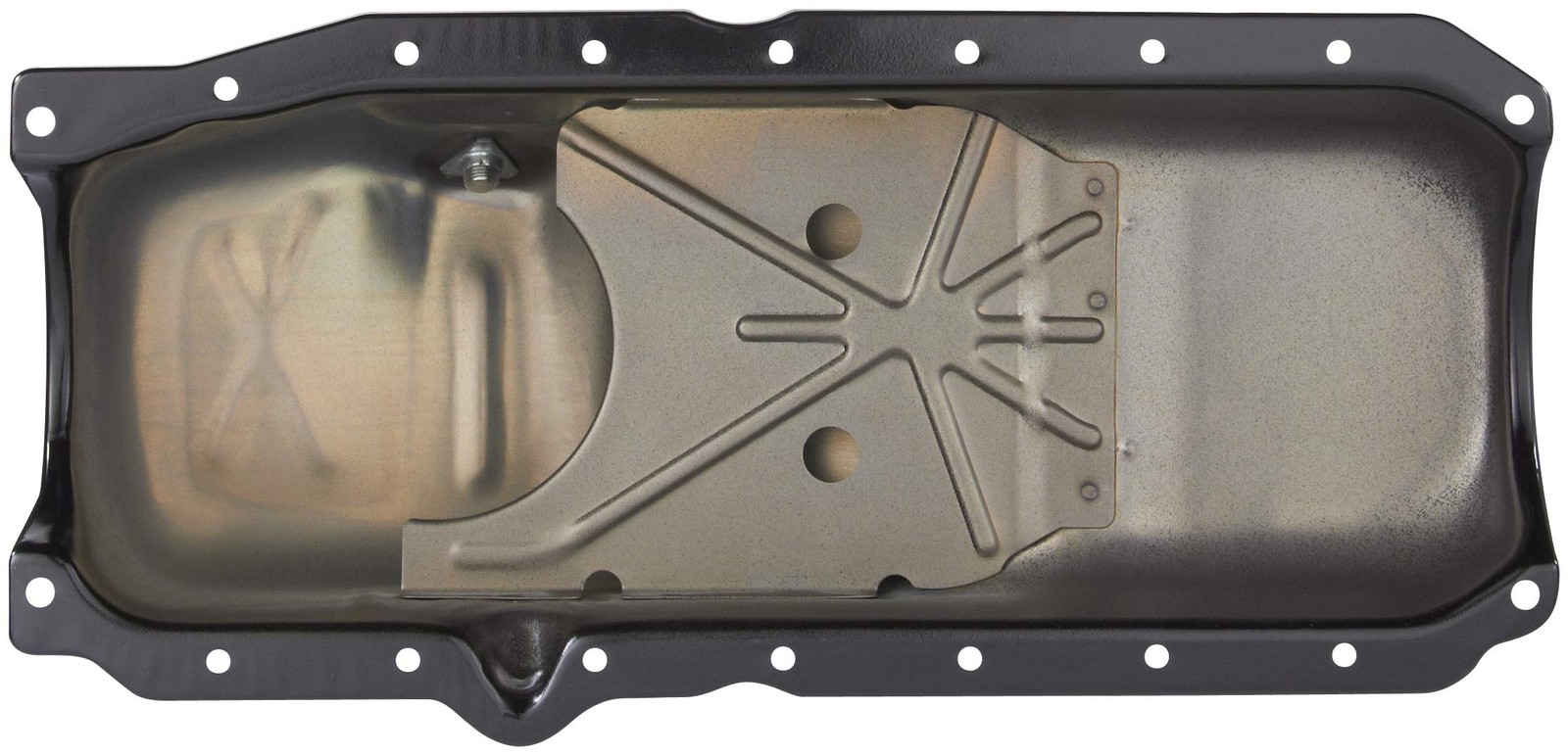 Spectra Premium GMP02A Engine Oil Pan Replacement Compatible with Cadillac Bro–