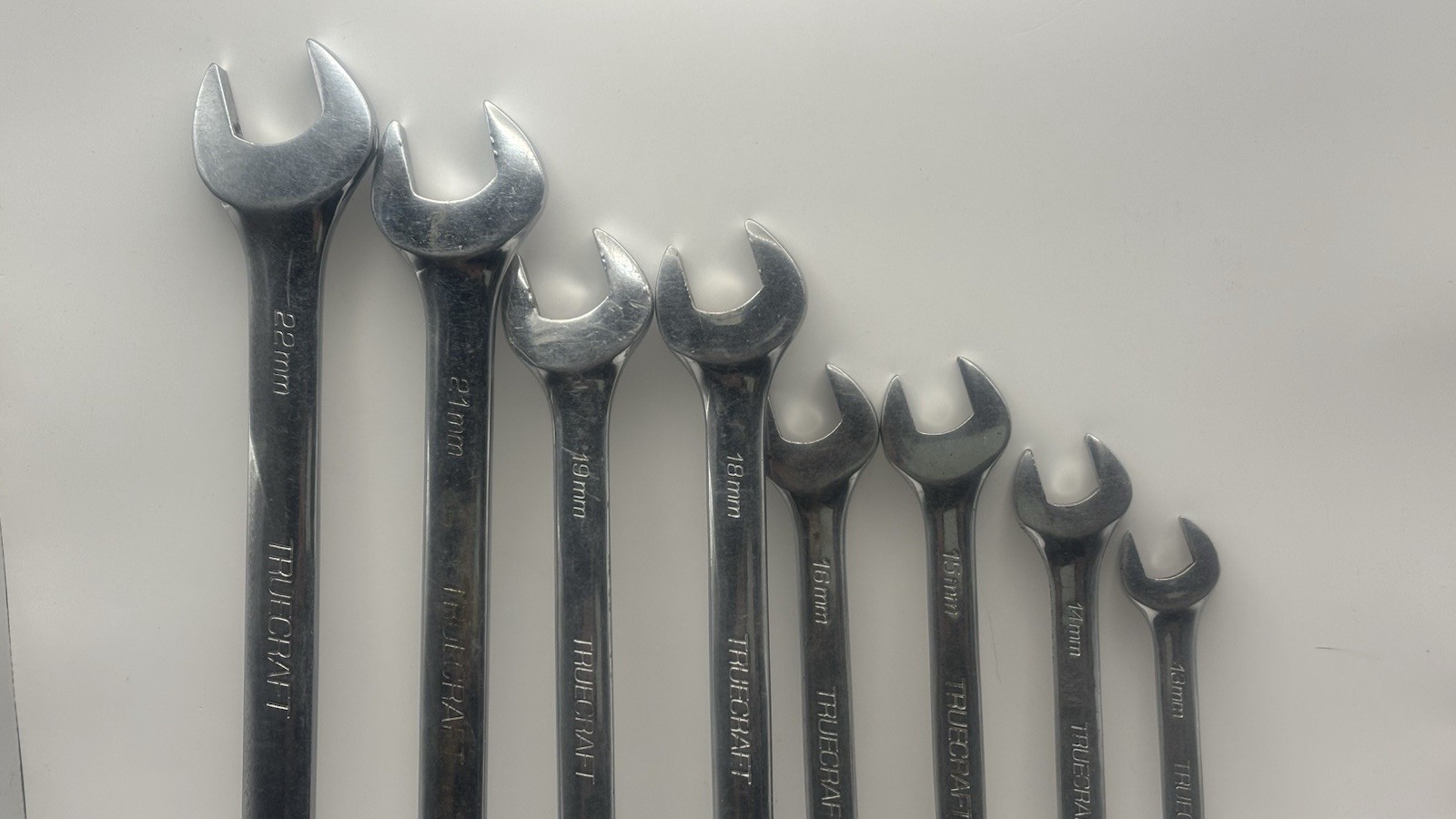 True Craft 12 Point 8 Wrench Set 22mm,21mm,19mm,18mm,16mm,15mm,14mm,13mm Japan
