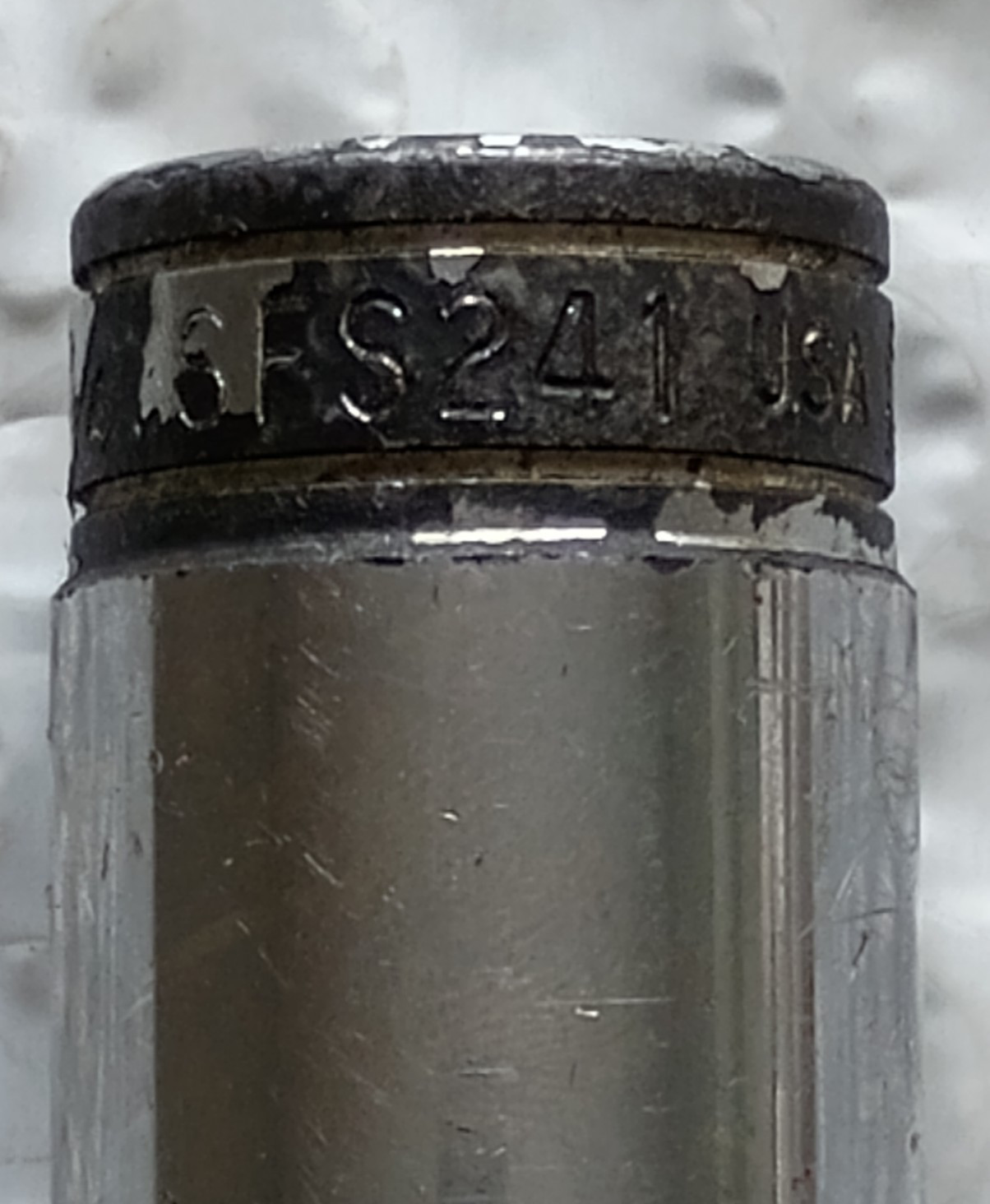 SNAP ON SFS241,3/8 DRIVE, 3/4 SOCKET, 2.5 DEEP, 6 POINT