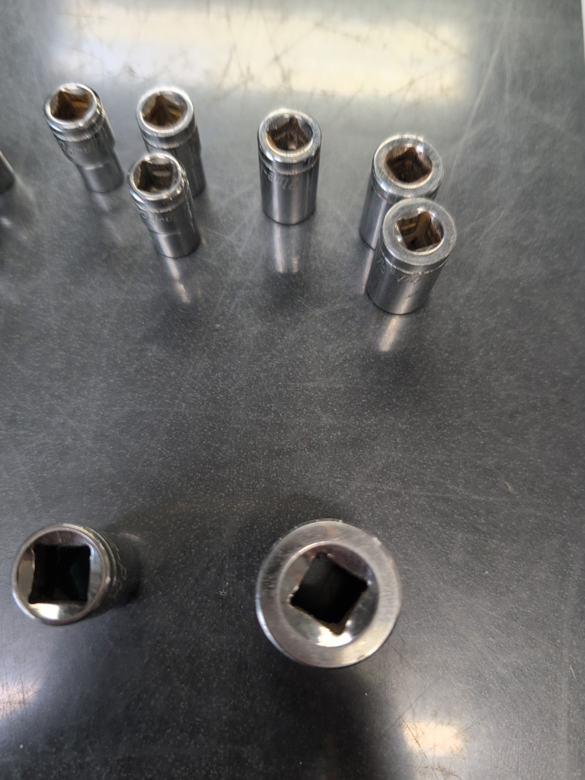 BLUE POINT 3/8 Dr, 1/4 Dr SAE Sockets Various Sizes USA