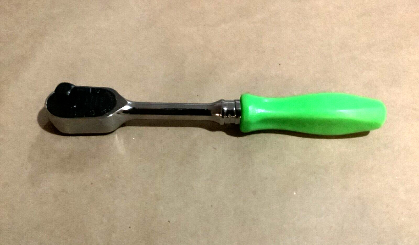 New Snap-on™ 3/8″ drive Ratchet 9″ long Dual 80 Tech Green Hard Handle FHD80G