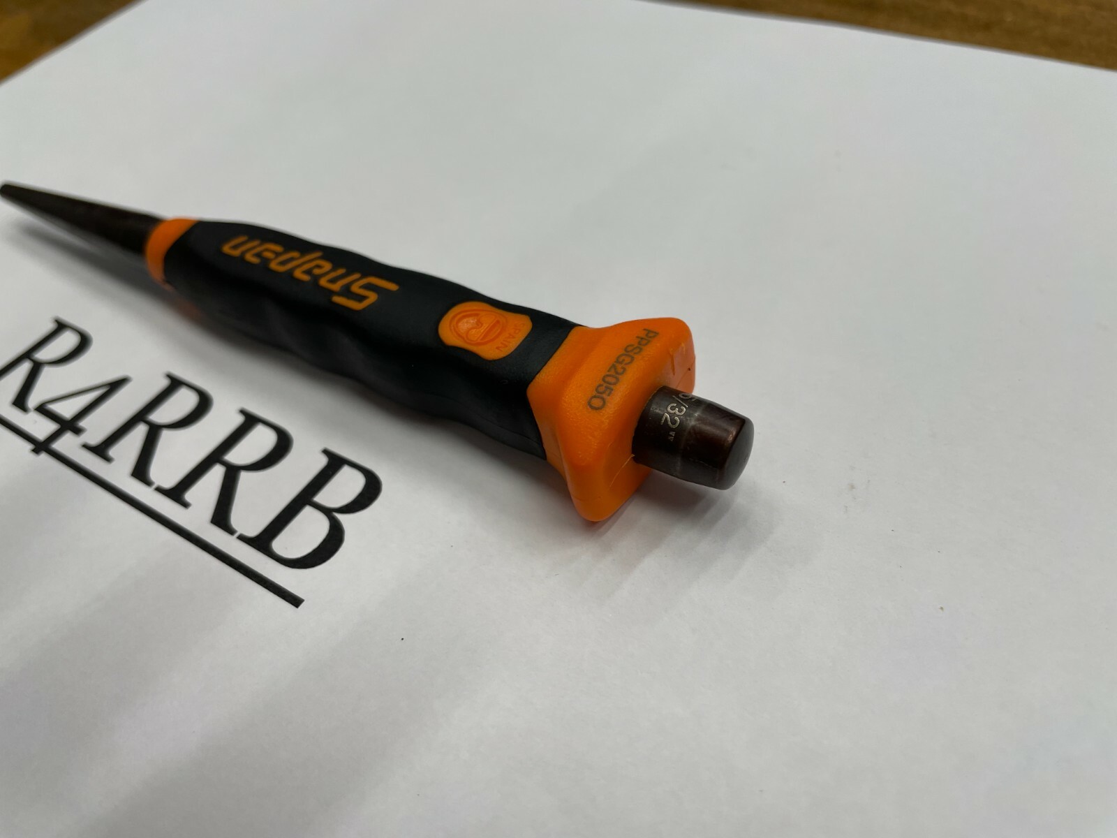 Snap-on Tools SPAIN NEW ORANGE Soft Grip 5/32″ Starter Punch PPSG205O