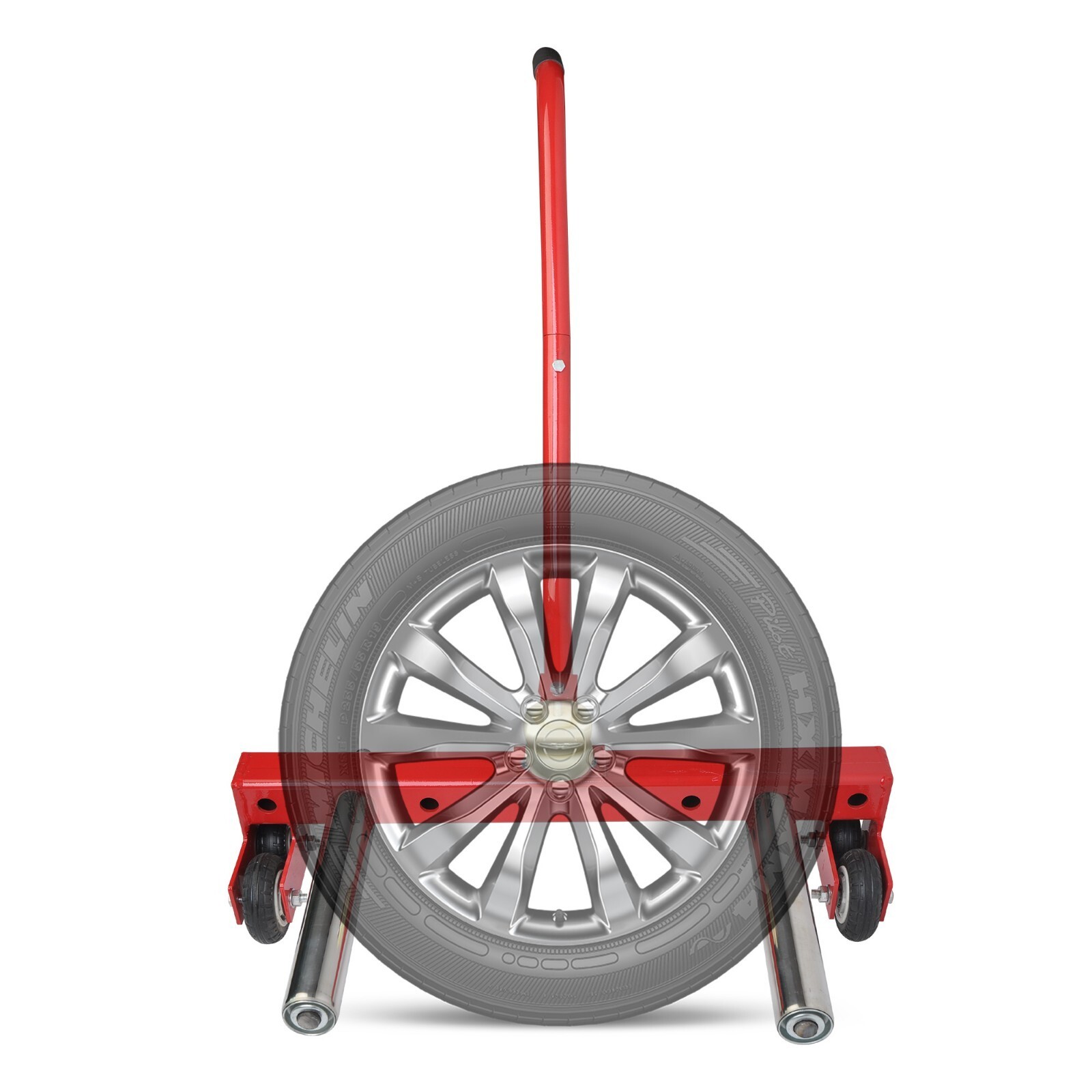 6.5 to 24.5 inches Garage Tires Lifter Adjustable Tire Wheel Dolly for Workshop