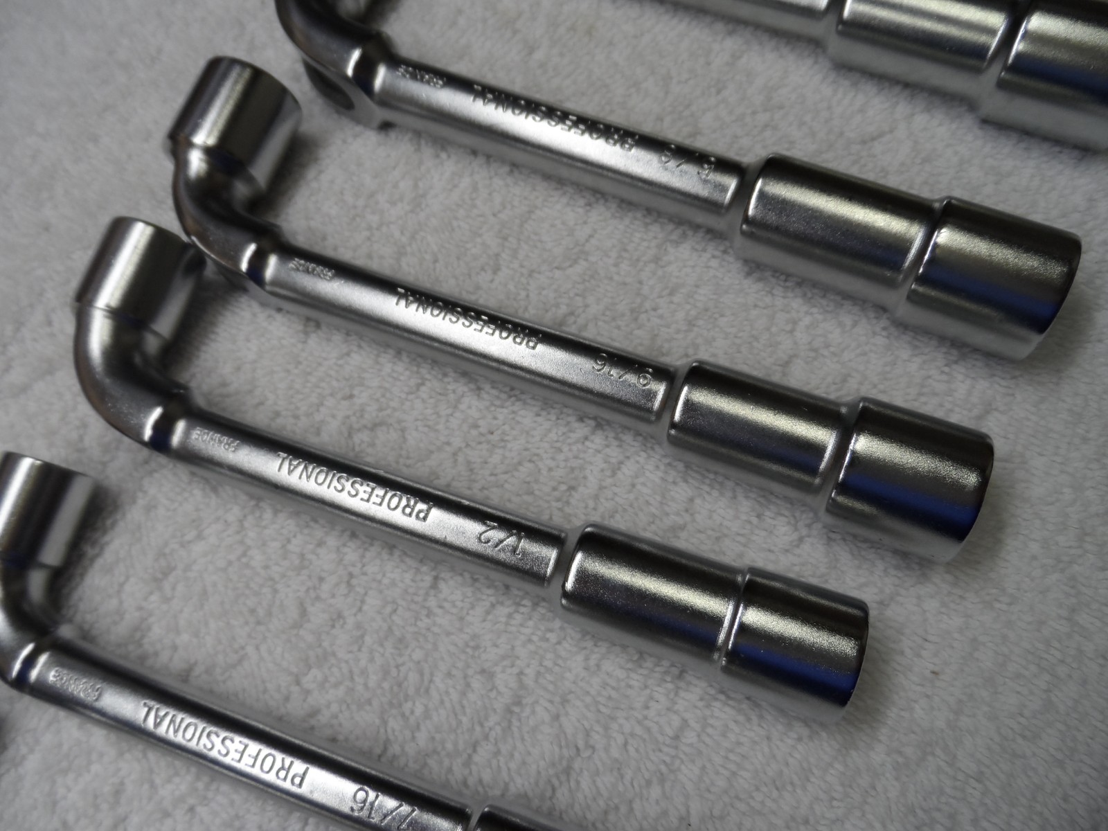 Craftsman Professional Angled Socket Wrench Set, 6pt / 12pt, NOS France PN 34689