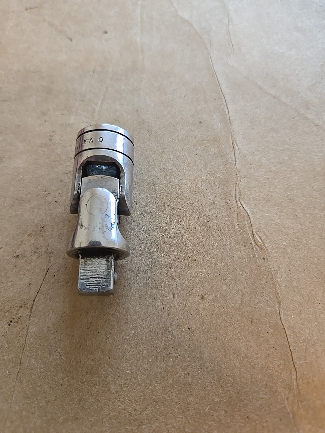 Snap On 3/8″ Drive Chrome Friction Ball Universal Swivel Socket USA FU8A