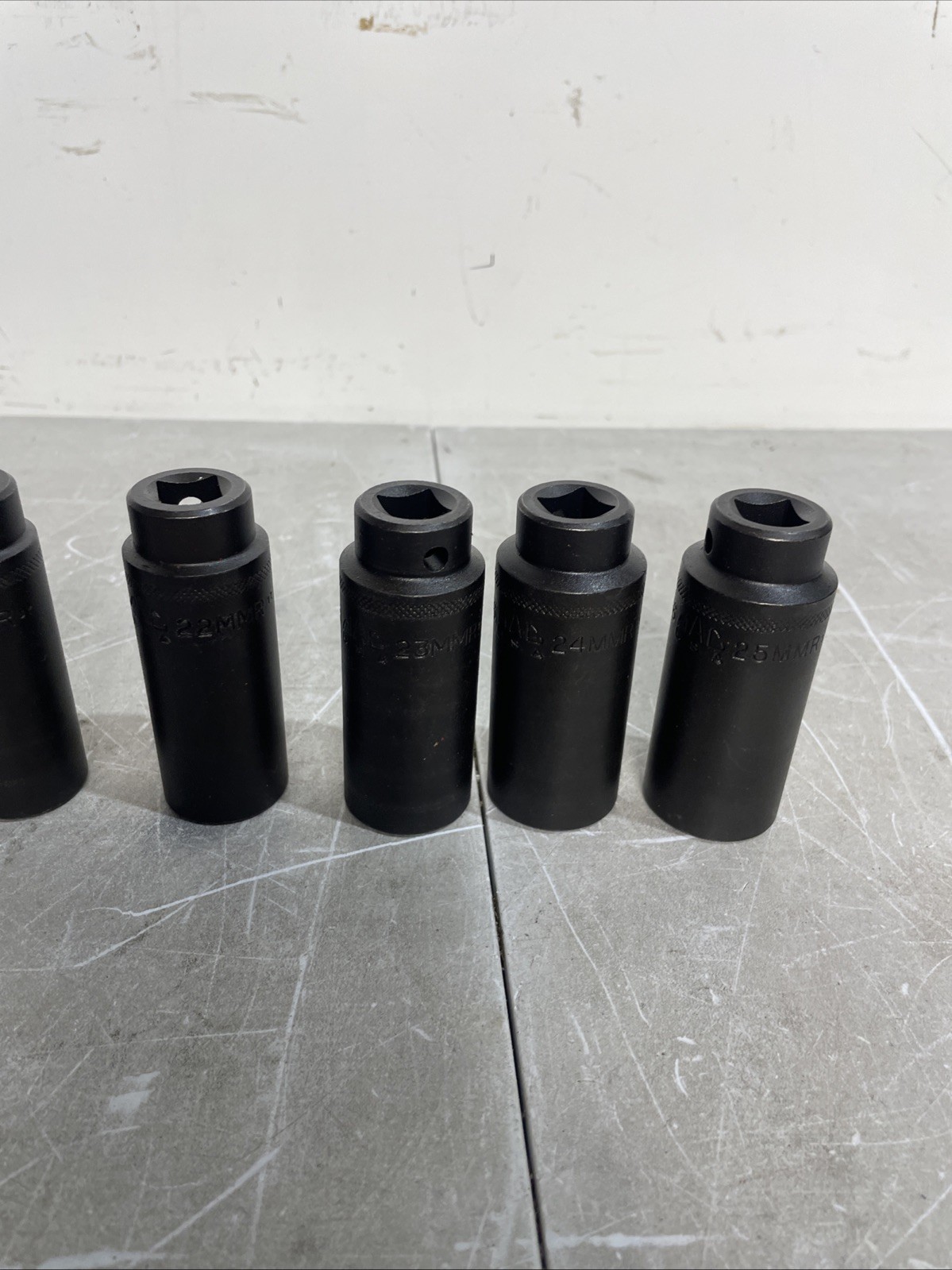 mac tools vdp6 & vp6 1/2” drive impact socket lot
