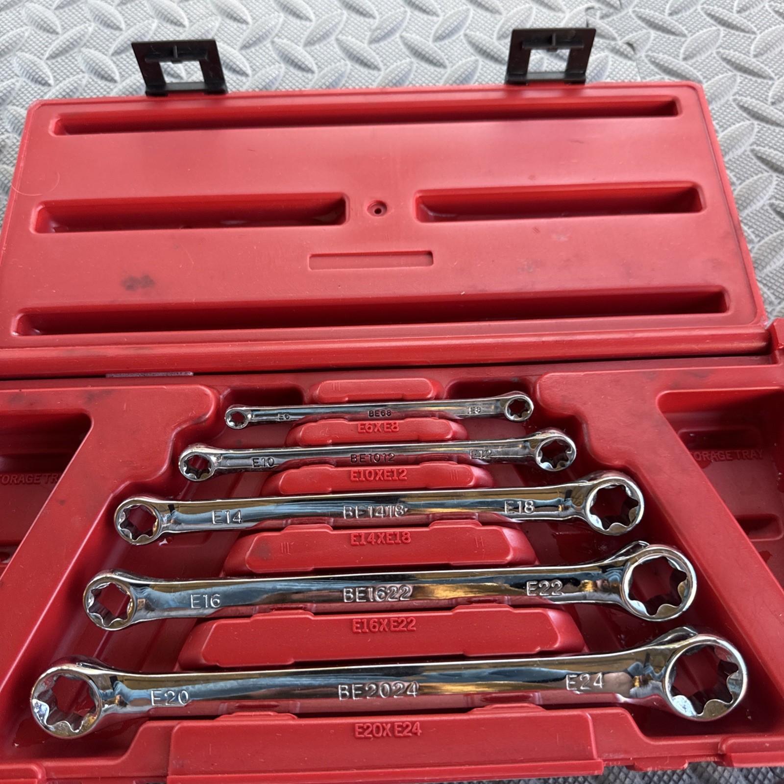 Mac Tools DOUBLE BOX END OFFSET WRENCH E6-8 , E10-12 , E14-18 ,E16-22 , E20-24