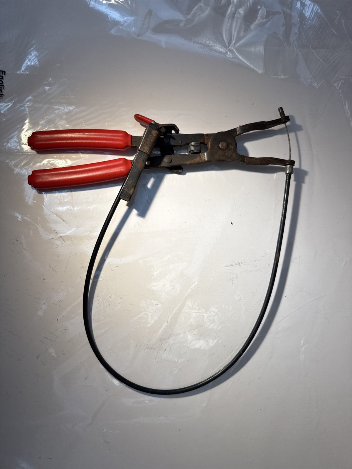Craftsman 9-47390- Cable Operated Locking hose Clamp Pliers/Rare, Made In France