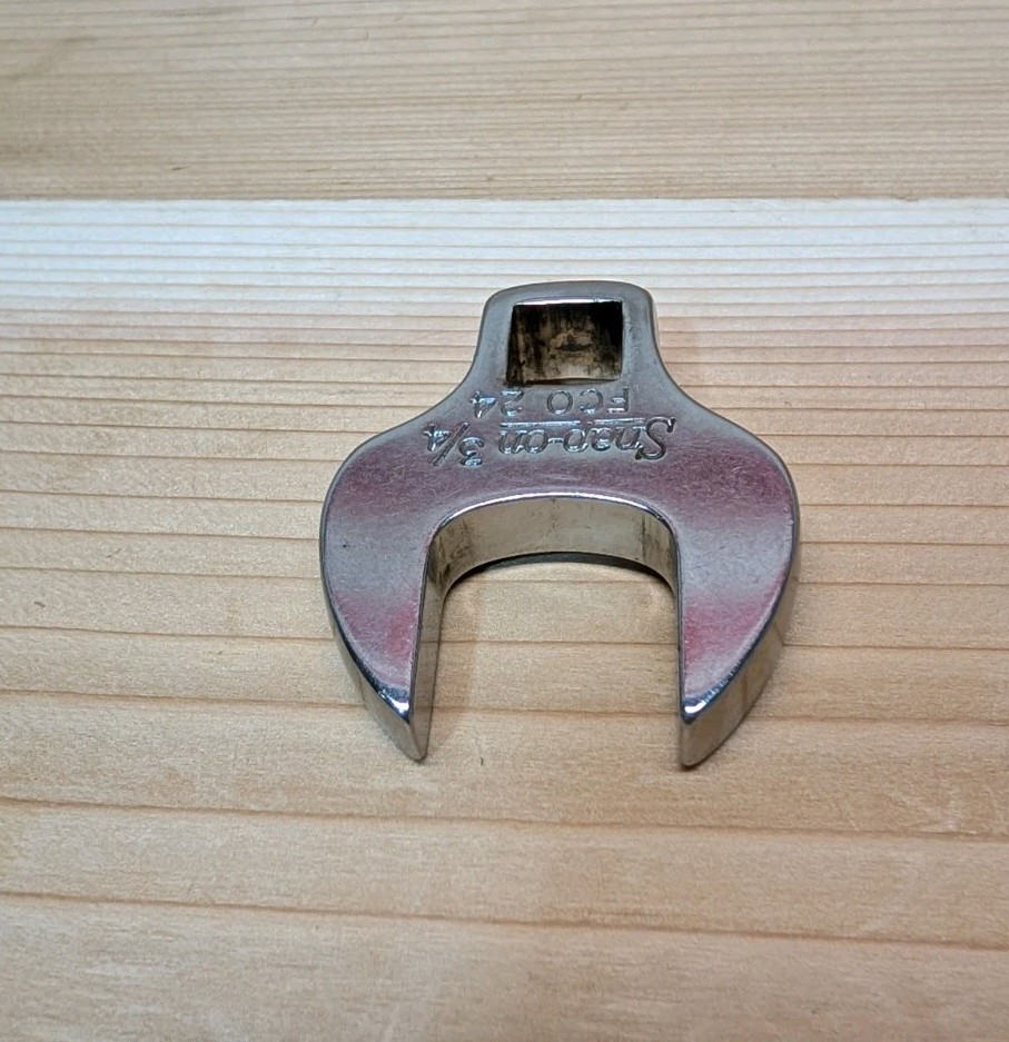 Vintage Snap-On 3/4″ X 3/8″ drive Crowfoot FCO24