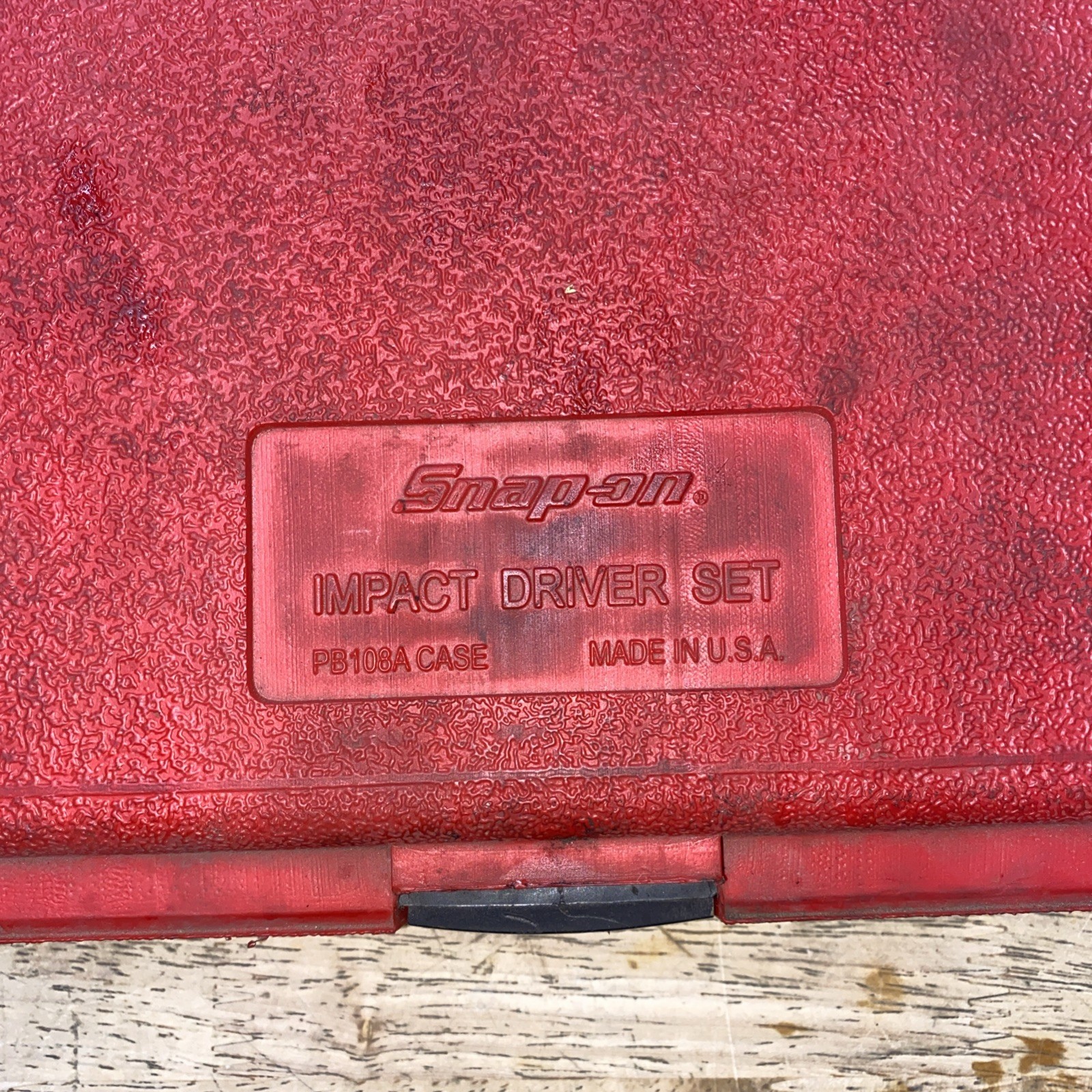 Snap On Impact Driver Set PB108A 3/8 Inch Drive with Case