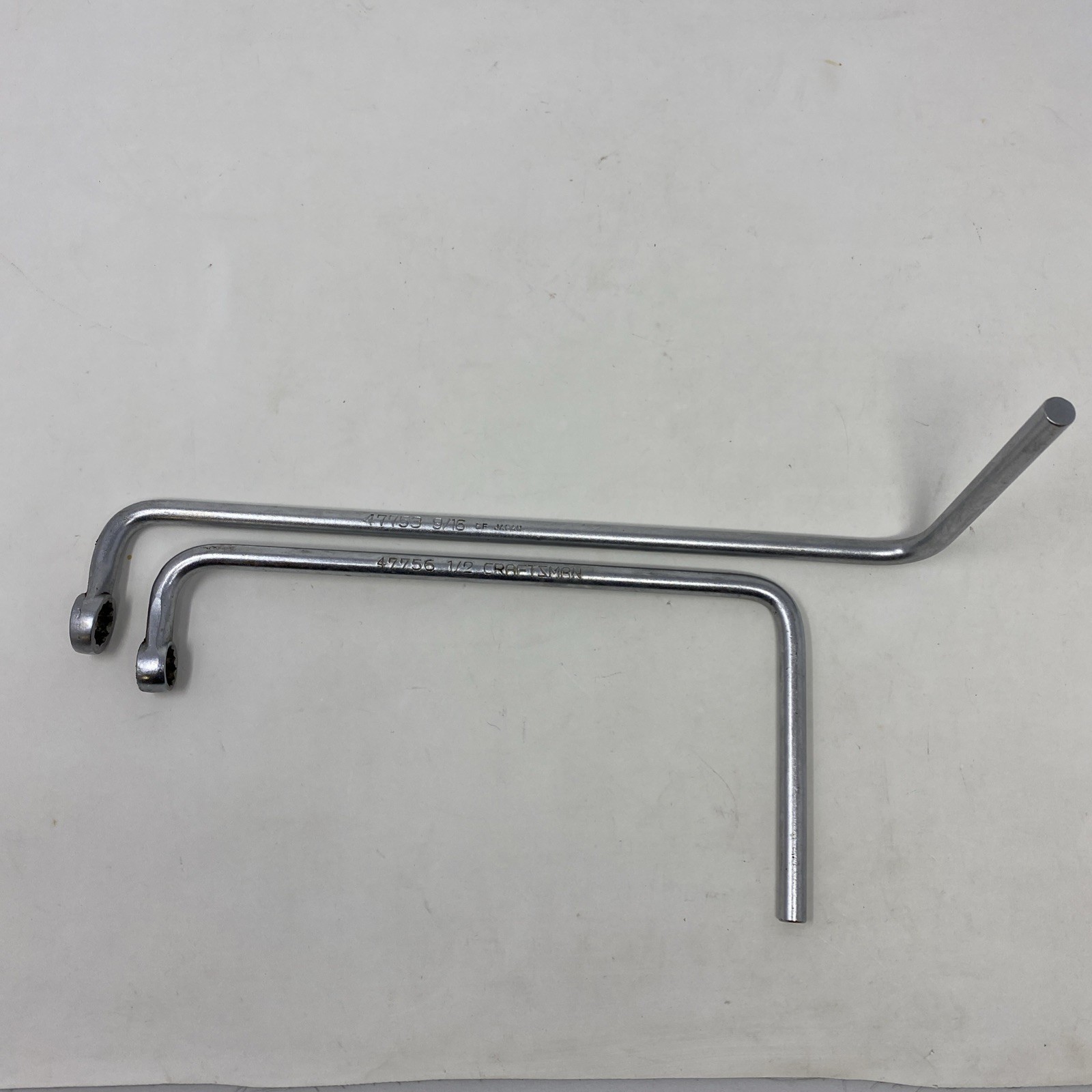 Craftsman 2 Piece 1/2 Inch & 9/16 Inch Distributor Wrench Set BF Japan