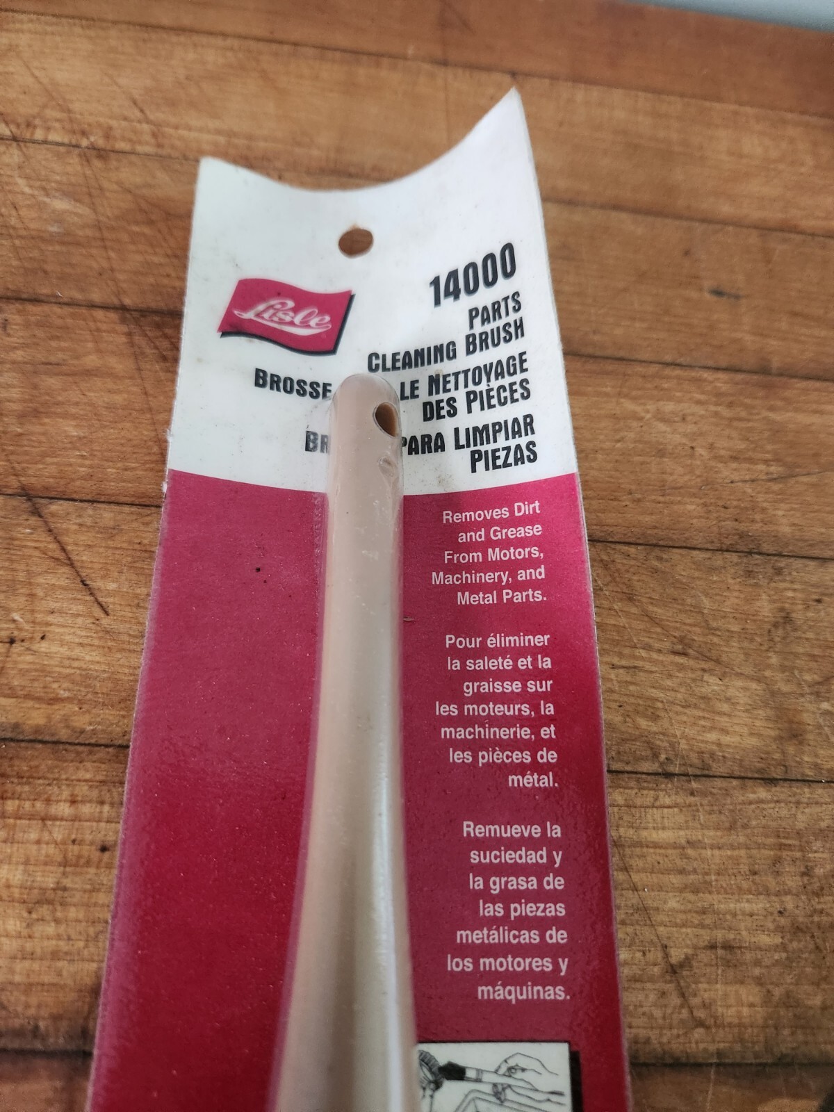 Lisle 14000 Parts Cleaning Brush New in Package