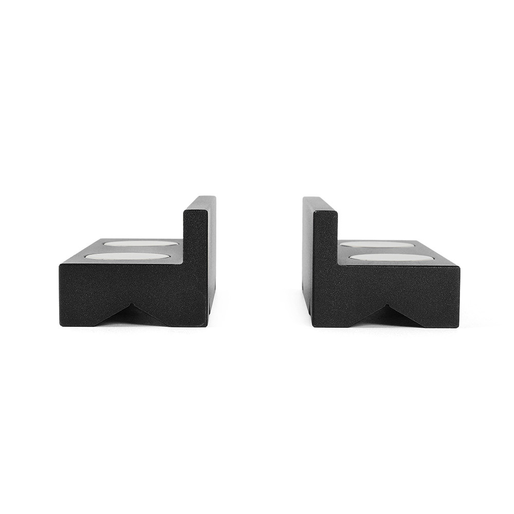1 Pair Aluminum Vise Jaws fits for Holding an Fitting Adapter Length 101mm 4″