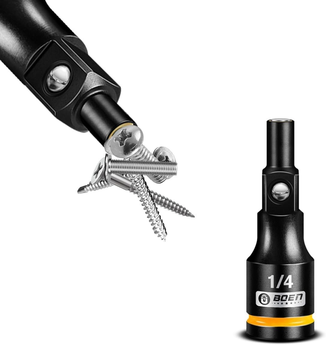Magnetic Socket Extension 1/4″ Drive Adapters CR-MO Steel