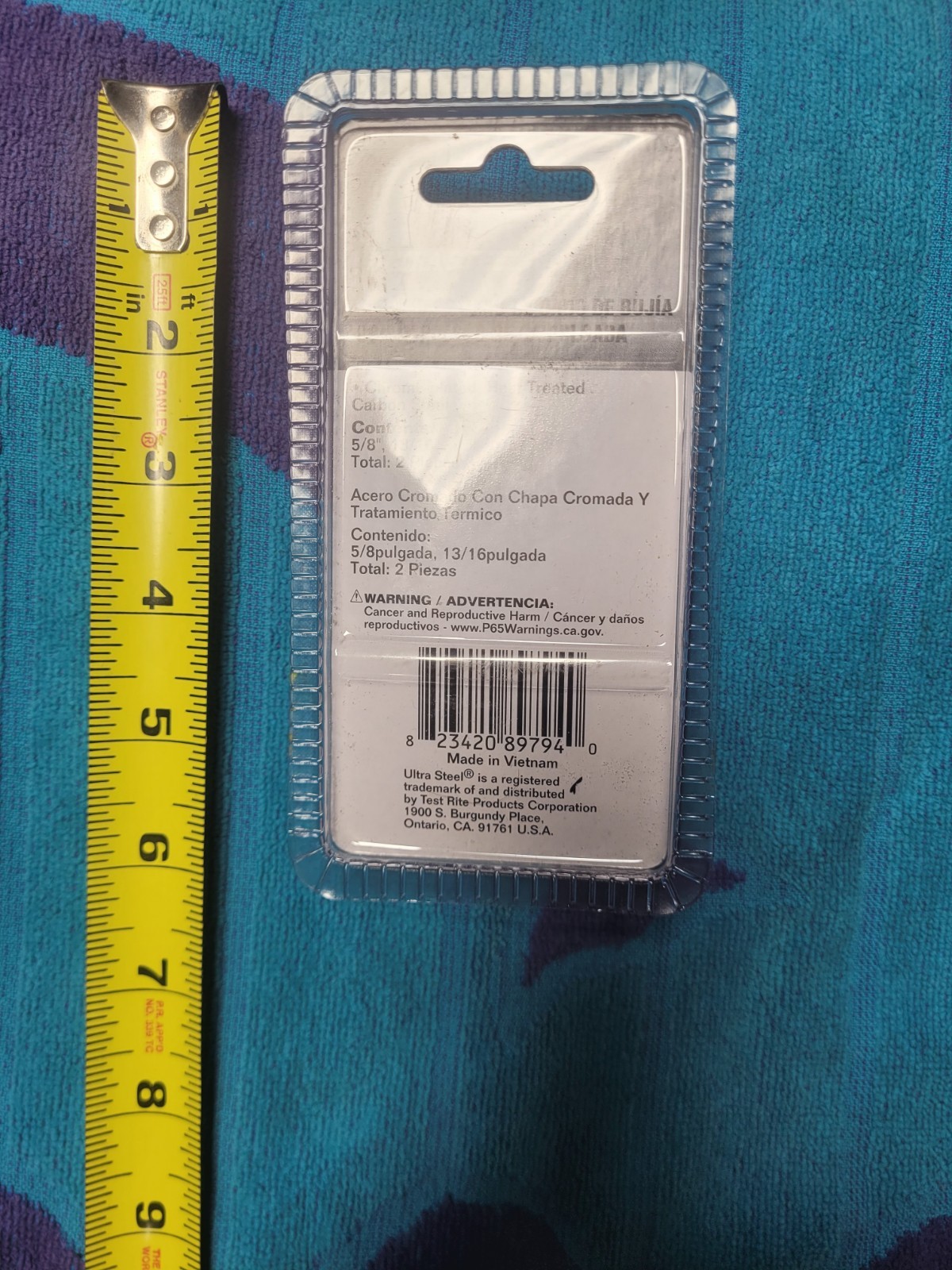 Ultra Steel 2 Pc 3/8″ Drive Spark Plug Socket Set 5/8″ & 13/16″ NEW Sealed