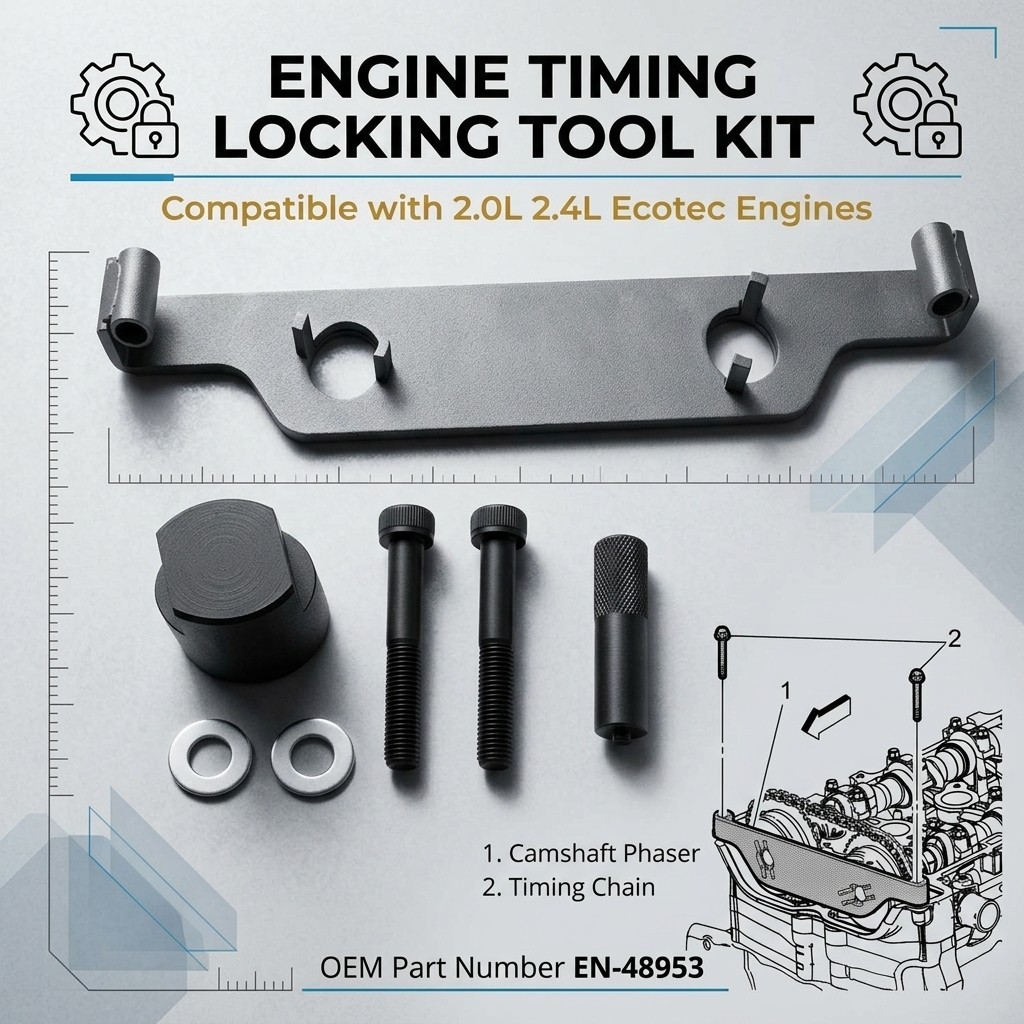 Engine Timing Camshaft Locking Tool For Buick Chevrolet GMC 2010 Ecotec 2.0 2.4
