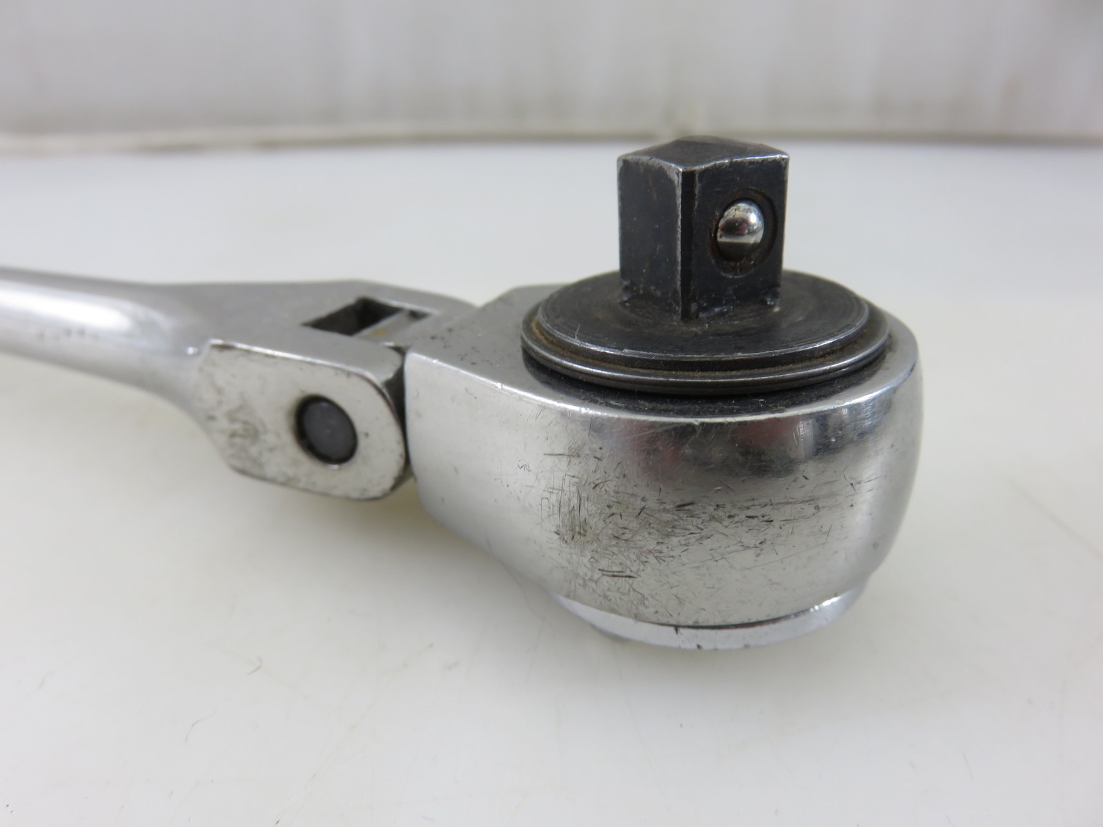 Bonney T-703K Flex Head 3/8″ Dr. Ratchet 11″ Long Vintage Made In USA