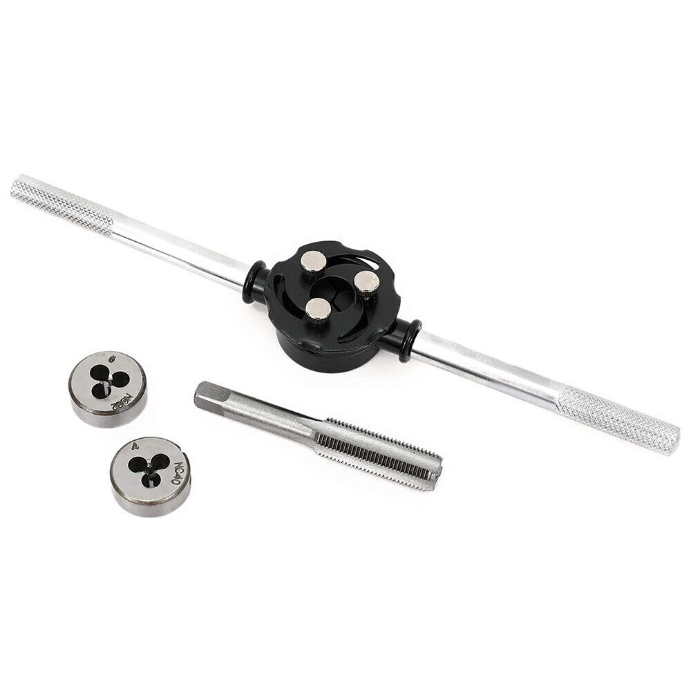 60Pcs Metric SAE Standard Tap and Die Rethread Set Thread Rethreading Kit USA