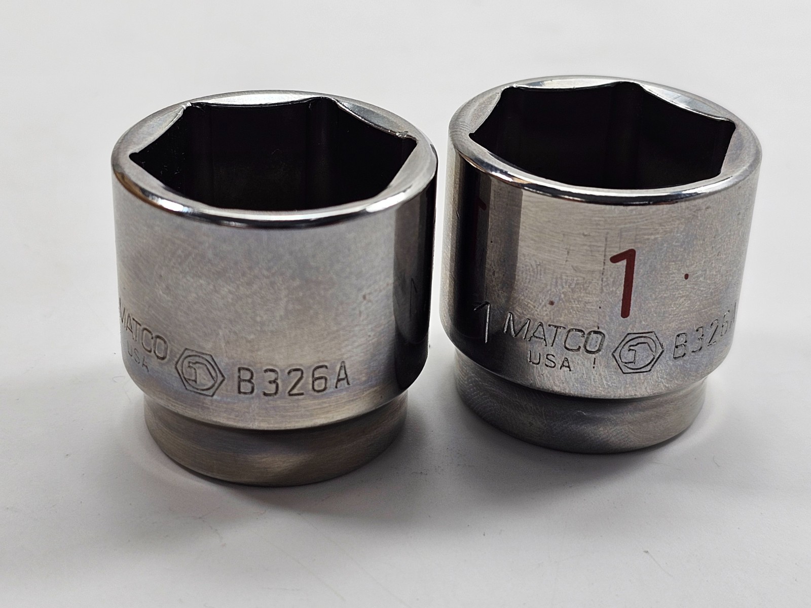 Matco 3/8″ DRIVE 1″ SAE 6 POINT CHROME SOCKET 1Pc