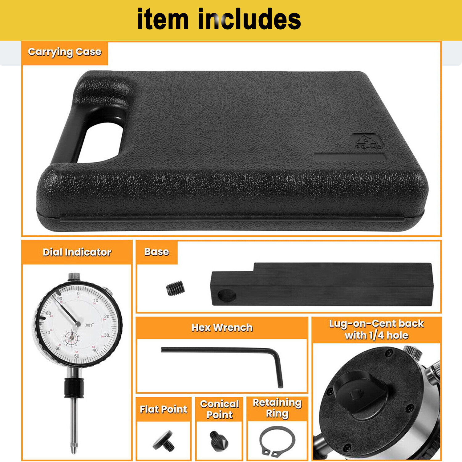 6434 Sleeve Height and Counter Bore Gauge for All Diesel Engines Range 0-1.00