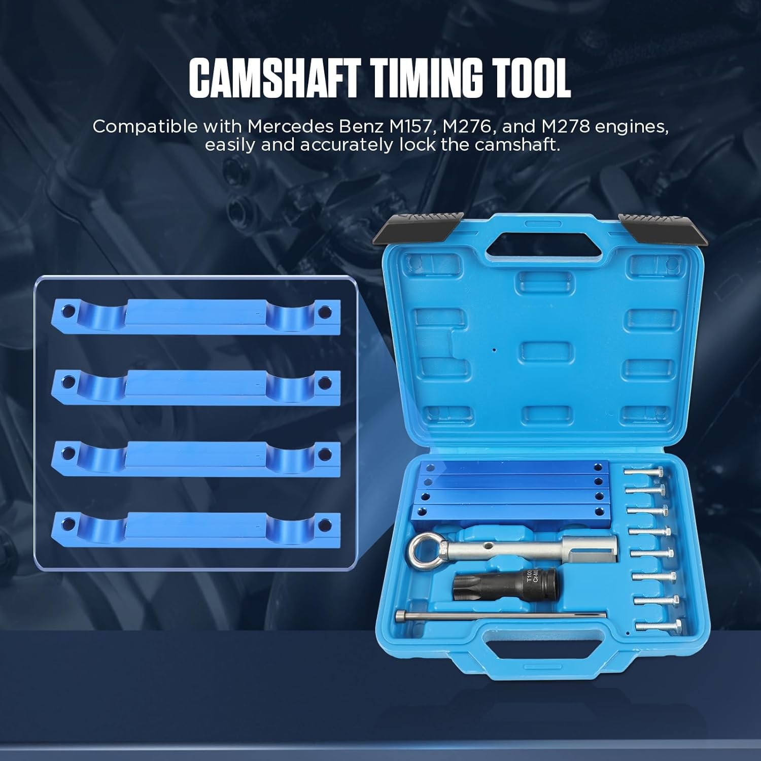 Engine Timing Tool Kit Compatible with Mercedes Benz M157/M276/…