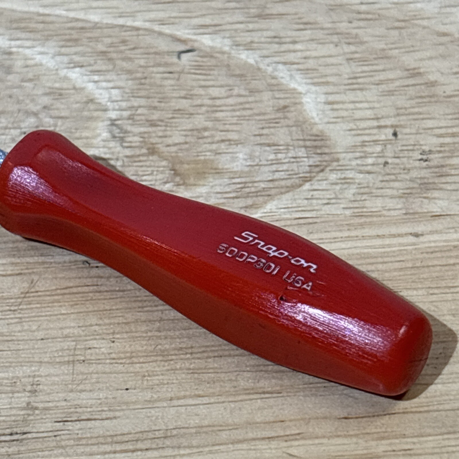 Snap On No. 1 Mini Phillips Screwdriver Red Hard Handle Knurled P1 SDDP301 USA